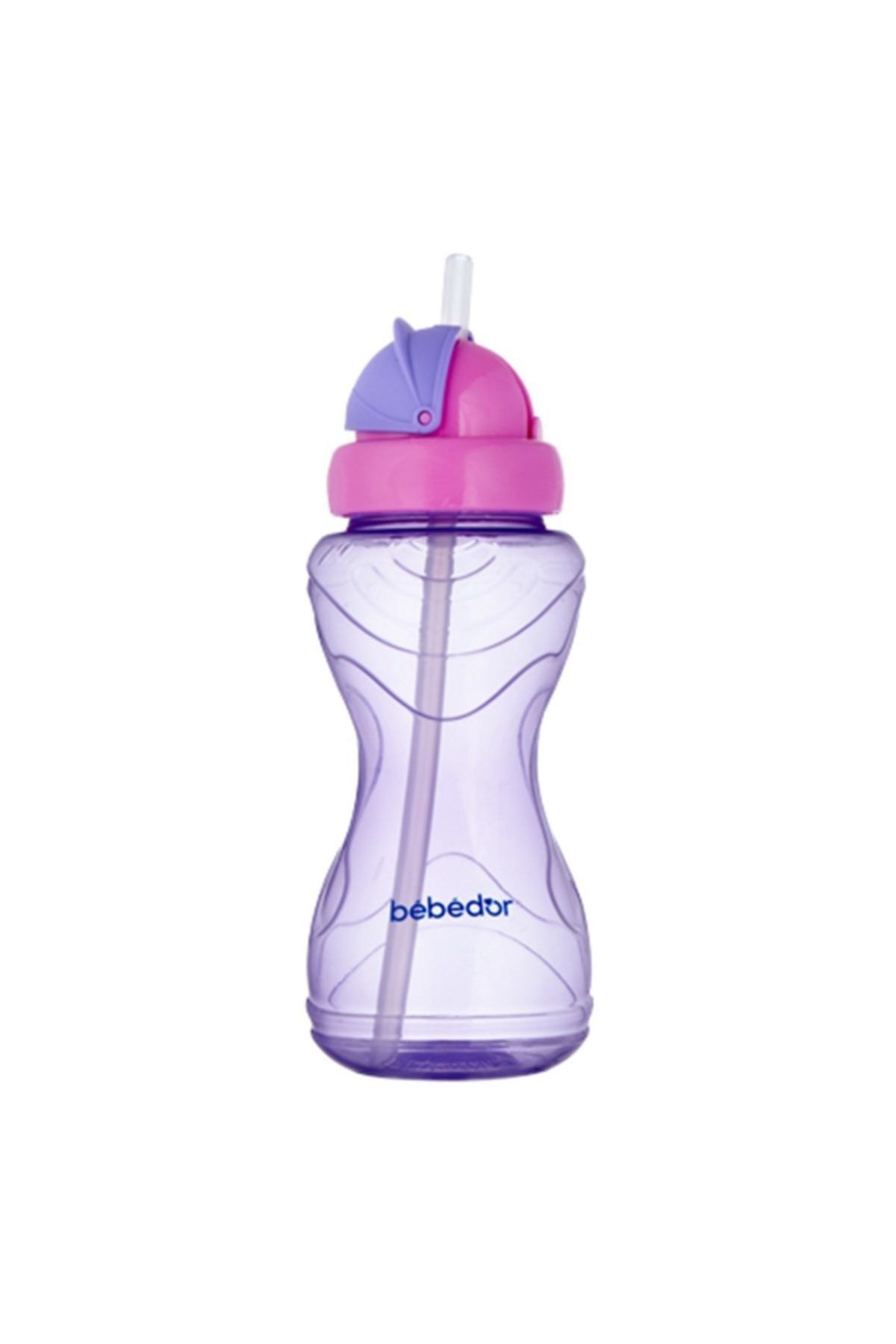 Bebedor B-8504 Sportif Pipetli Bardak  330 Ml Mor