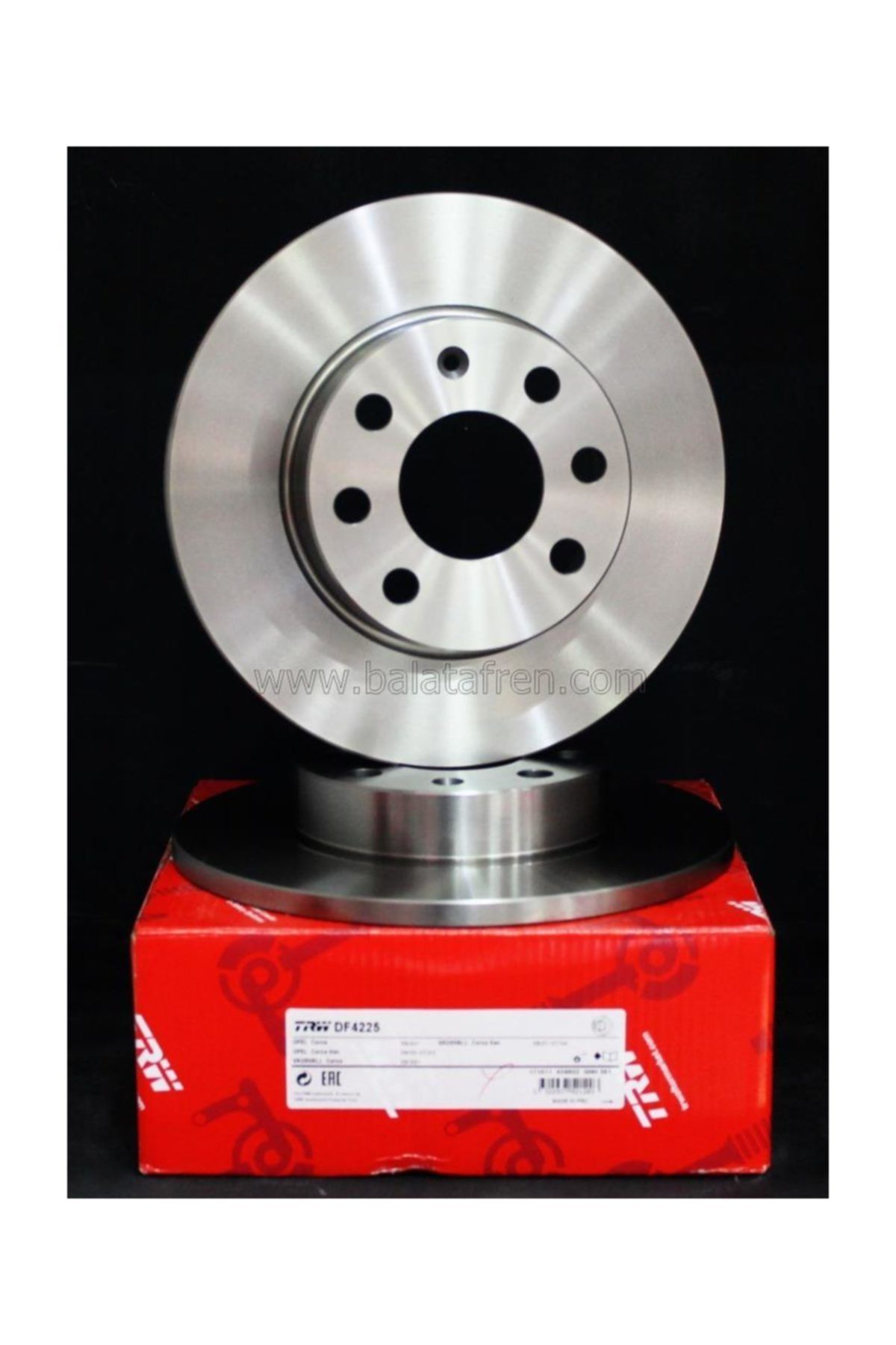 TRW Opel Corsa C Ön Fren Diski Düz 2000-2009 240mm 4bijon