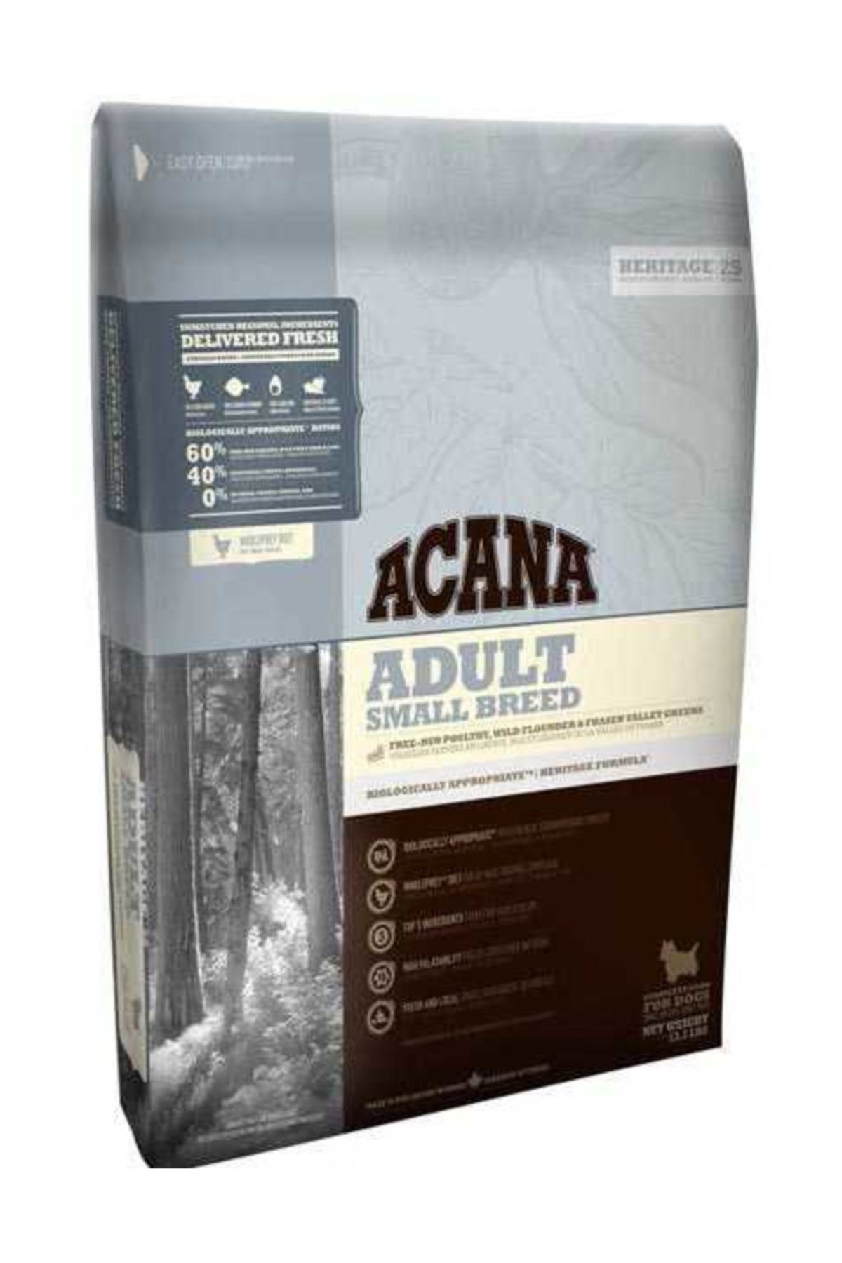 Acana Heritage Adult Small Breed Küçük Irk Köpek Maması 2 kg