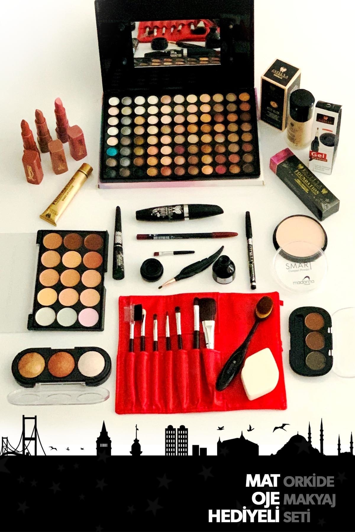 Estella Wenolg - Orkide Makyaj Seti - Pro. Serıes