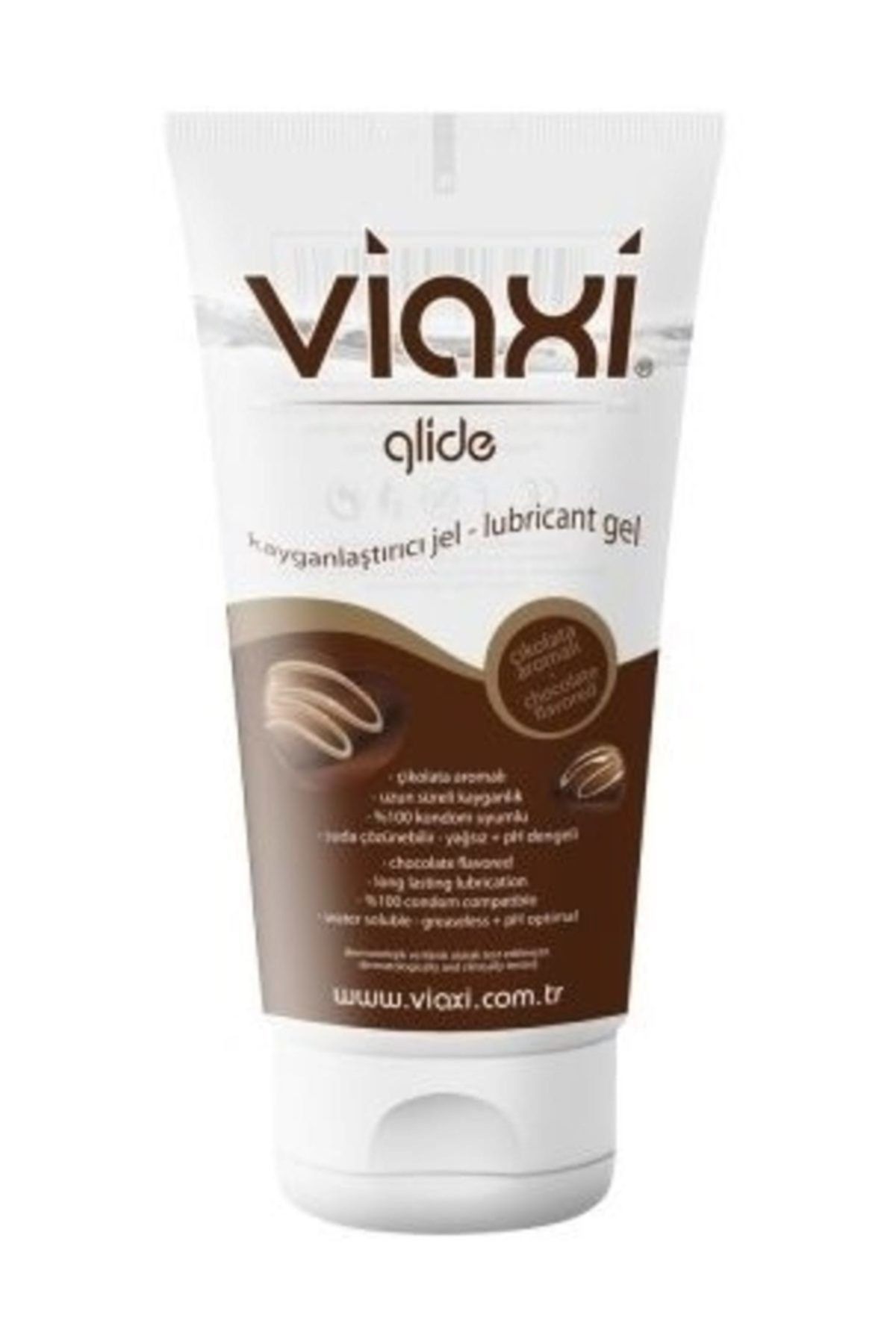 Viaxi Su Bazlı Glide Kayganlaştırıcı Jel Çikolata Aromalı 100 ml