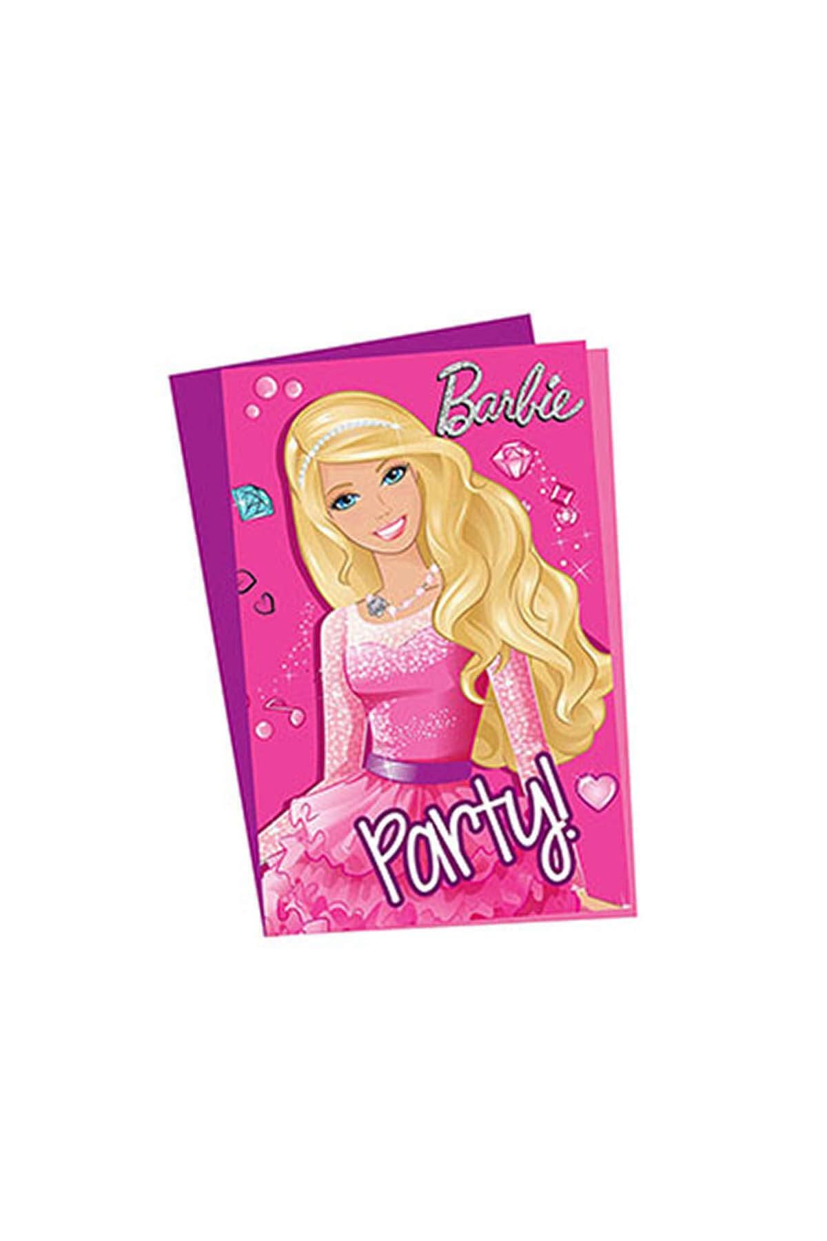 THE PARTY STORE Barbie Sparkle Davetiye