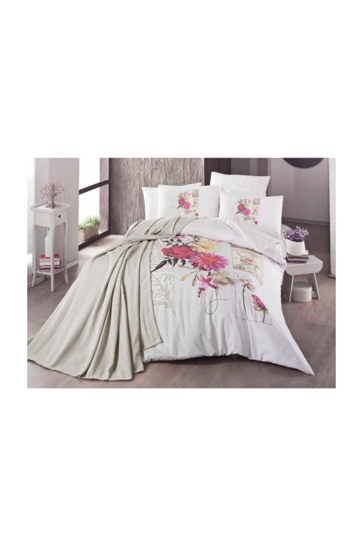 Onder Storway Battaniyeli Cift Kisilik Nevresim Takimi Fiyati Yorumlari Trendyol