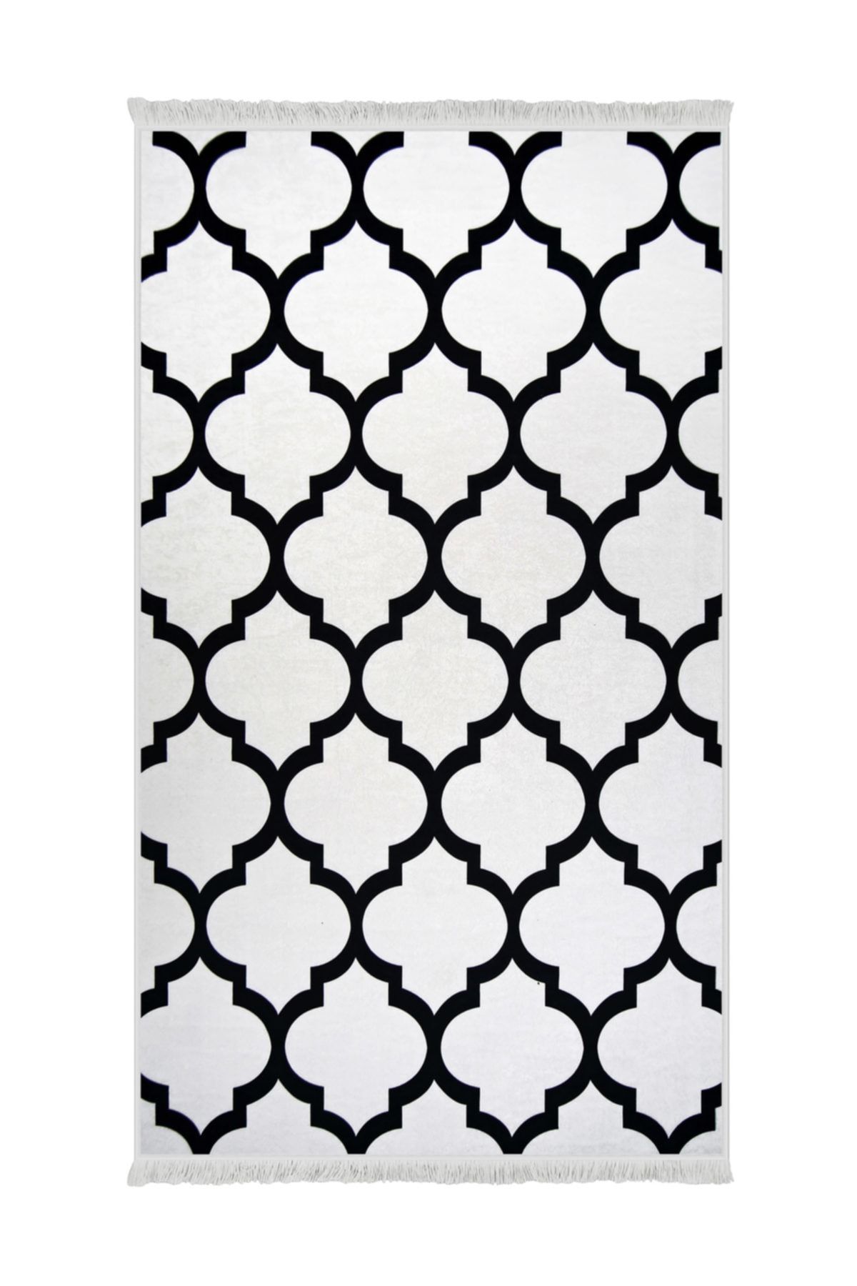 dijidekor dekoratif dijital sacakli kesme hali yolluk yikanabilir antialaerjik maca beyaz 60x150 fiyati yorumlari trendyol