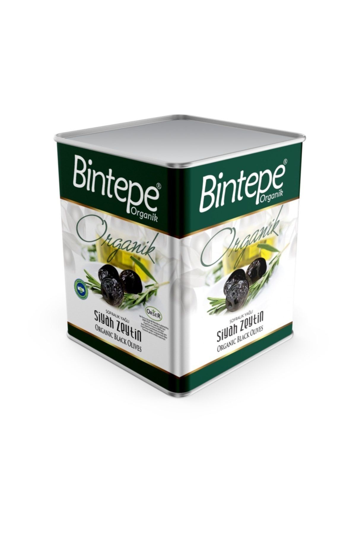 BİNTEPE ORGANİK Organik Sofralık Siyah Zeytin 10 Kg (orta Boy- S )