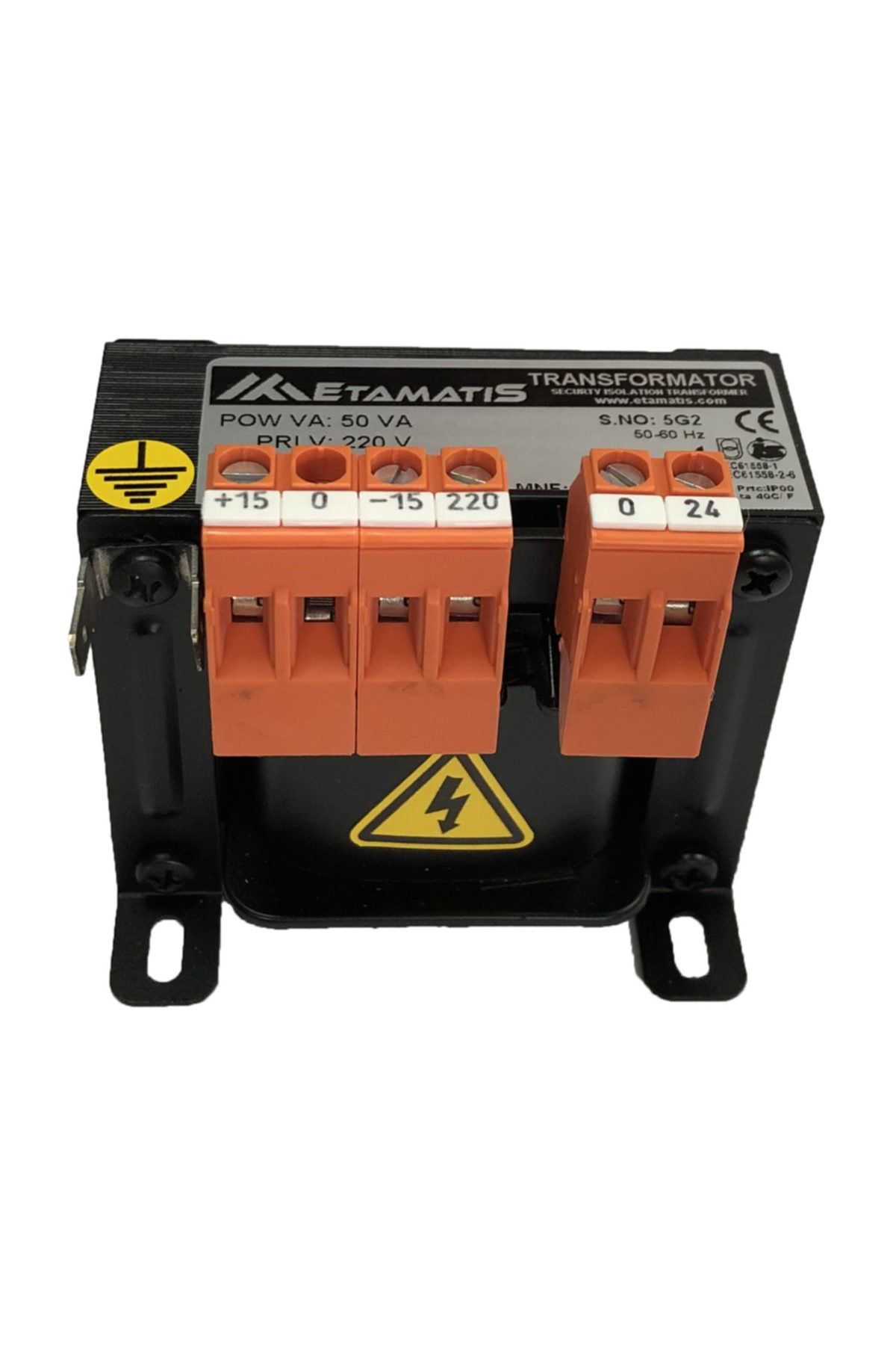 Etamatis 50 Va Transformatör 380/24 V Ac Trafo