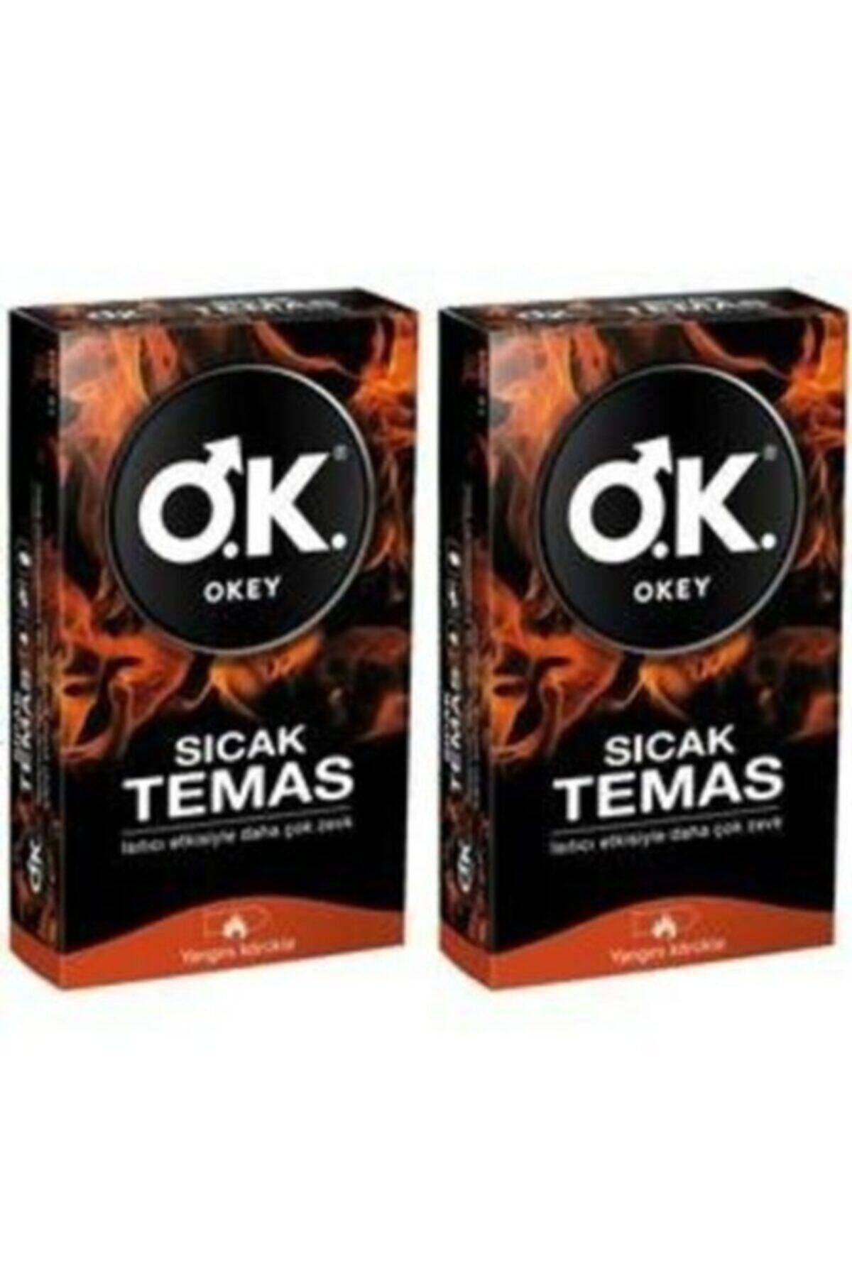 Okey Sıcak Temas Prezervatif 10'lu 2x