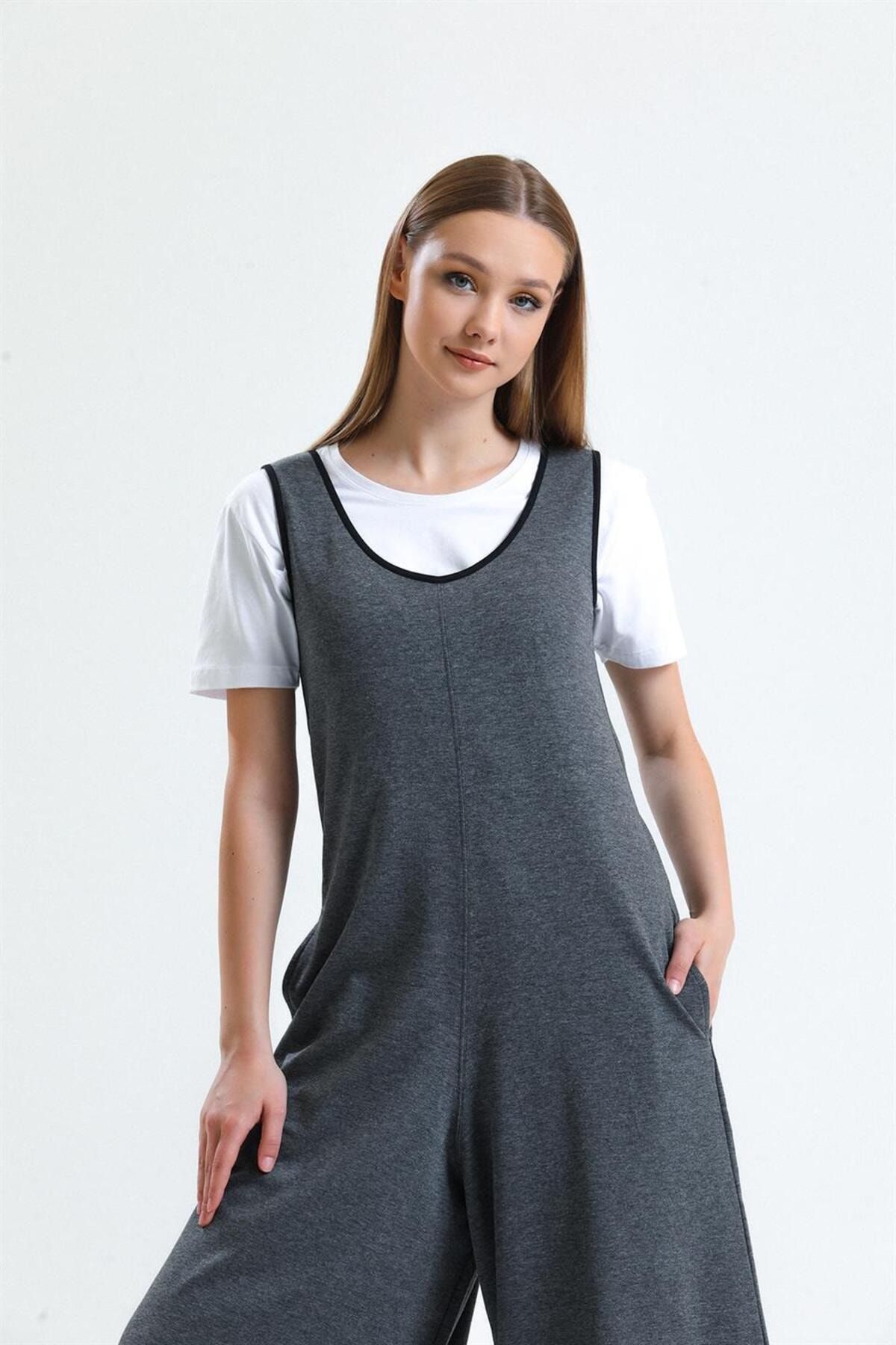 Gray new arrivals romper womens