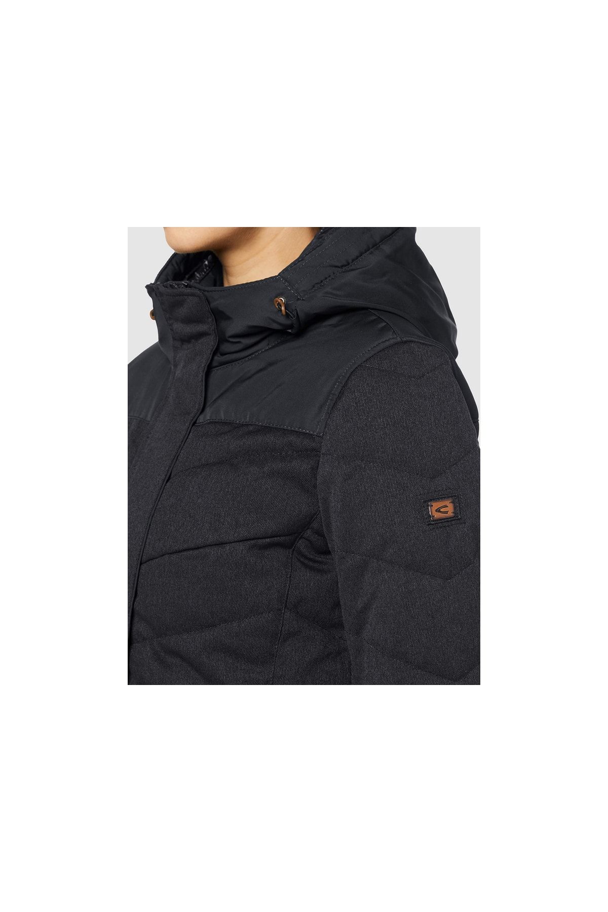 Camel Active Winter Jacket Black Basic Trendyol