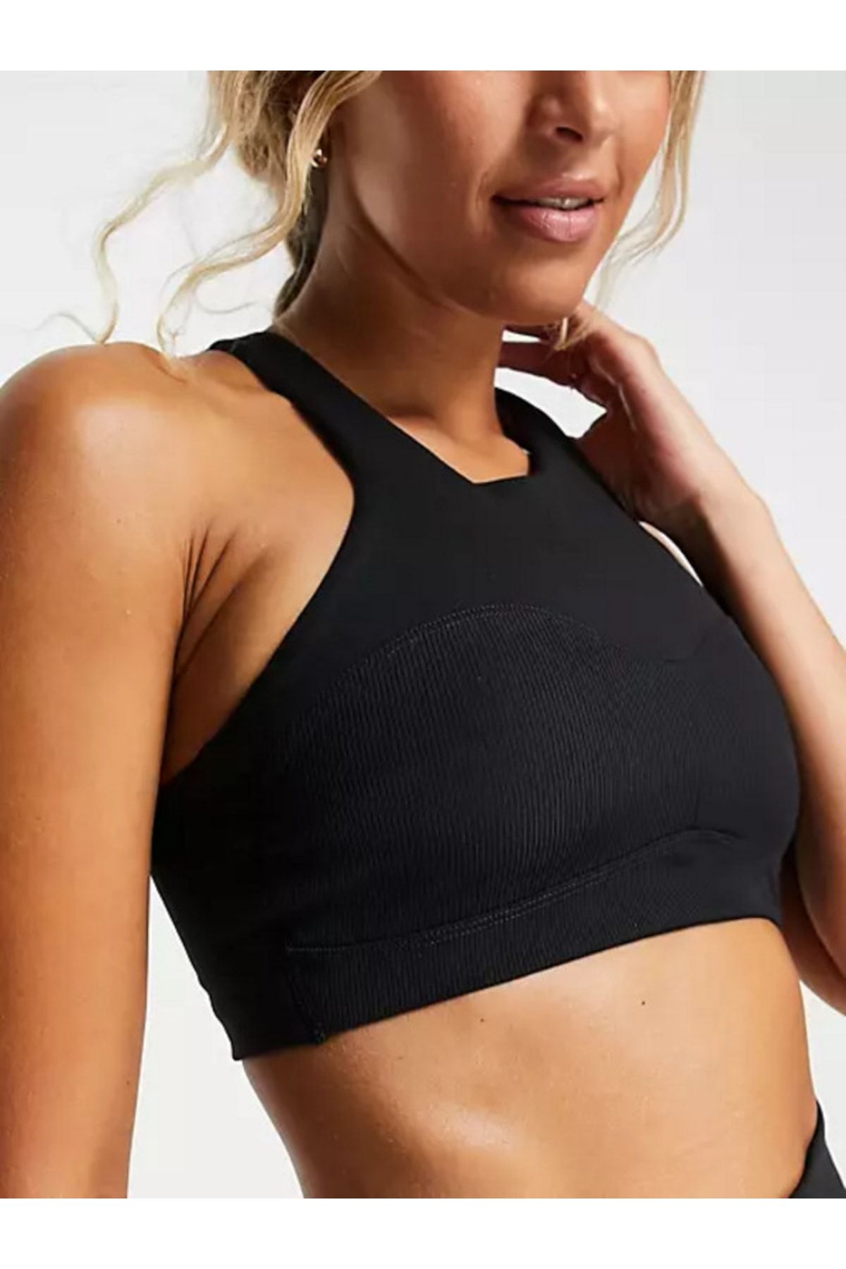 Nike Bra Indy UltraBreathe Hafif Destekli Dolgulu Siyah Spor Sütyeni  Büstiyer