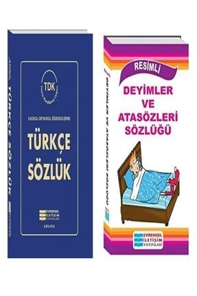 Sözlük Tdk Kurallarına Uygun Türkçe Sözlük - Resimli Deyimler Ve Atasözleri Sözlüğü Tdk Uyumlu Image 0