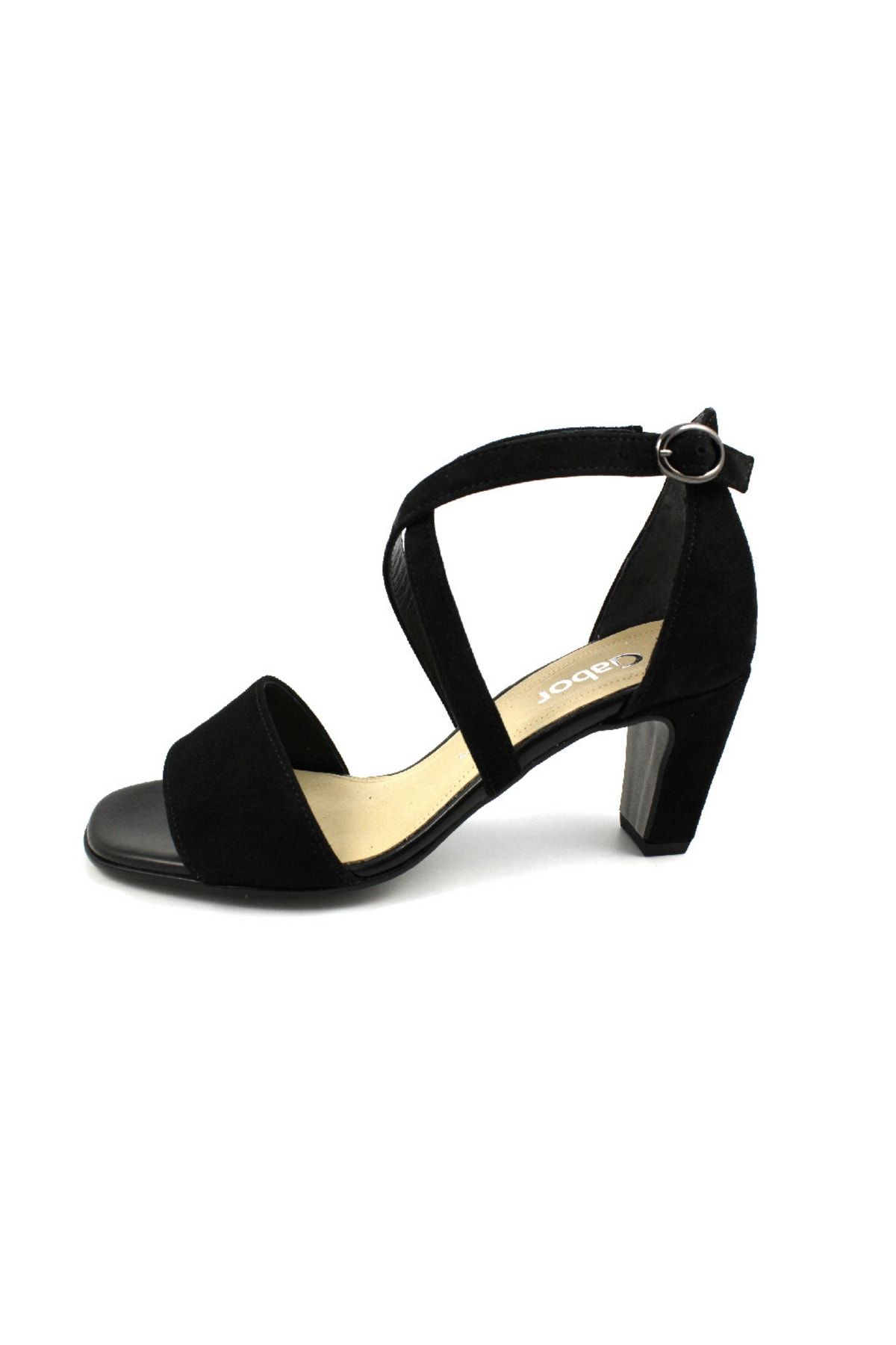 Black gabor sandals on sale