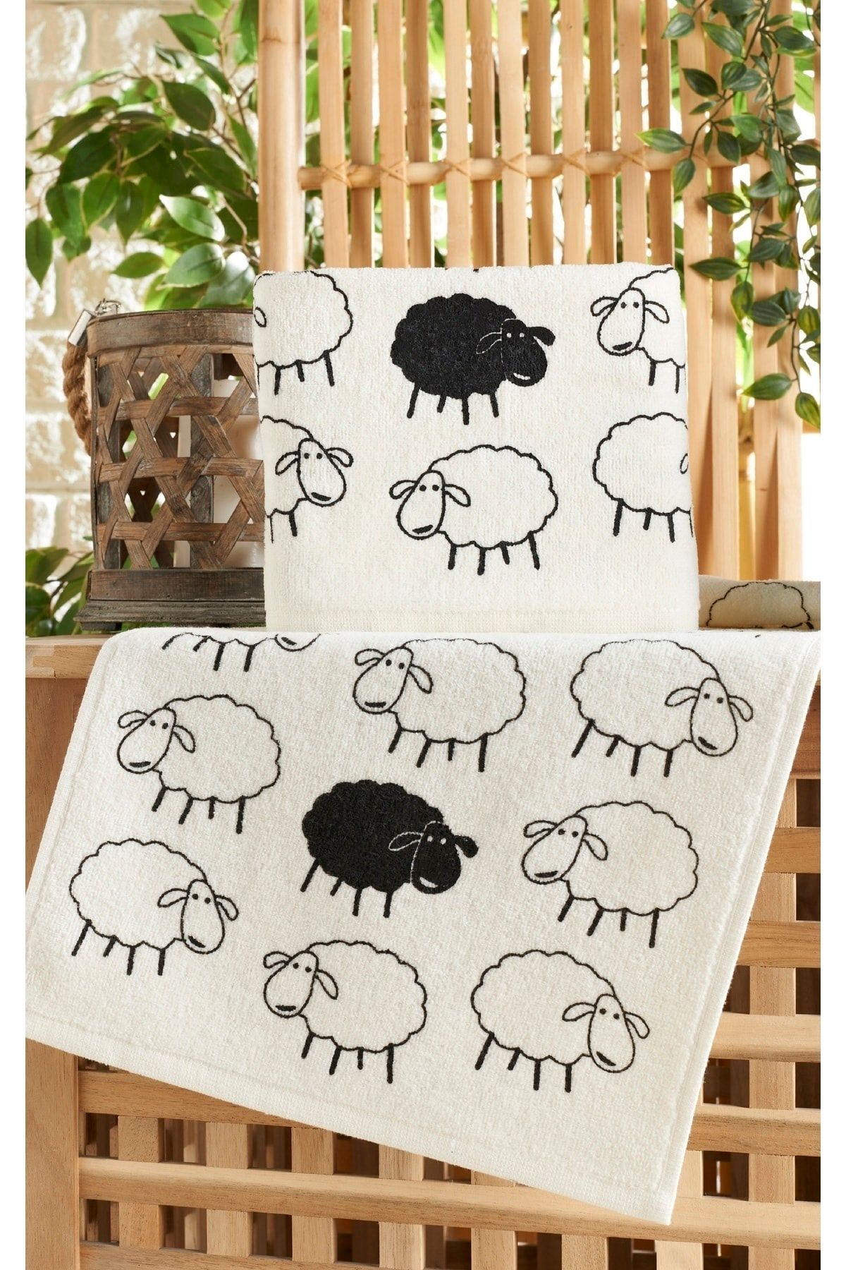 Sheep hand top towel
