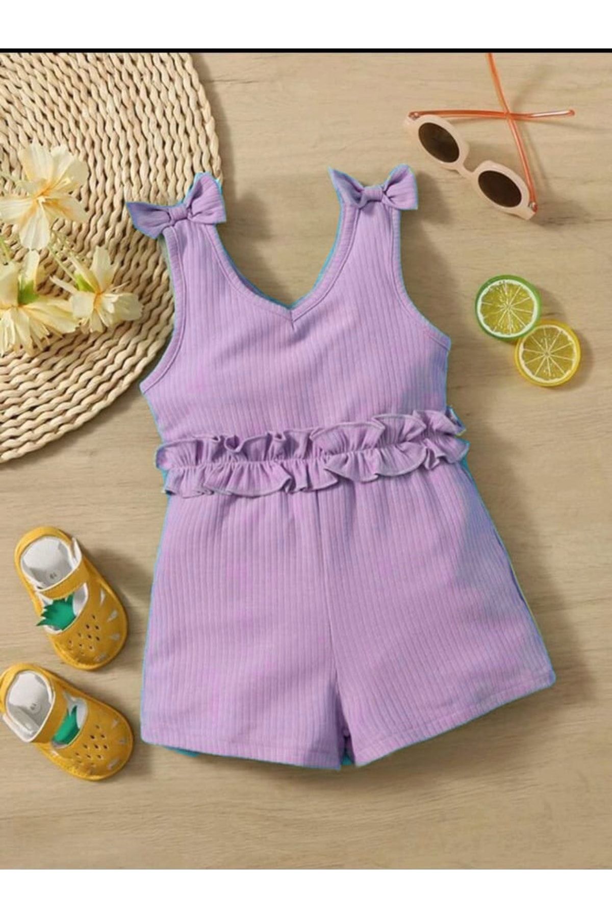 Baby girl sale ruffle jumpsuit