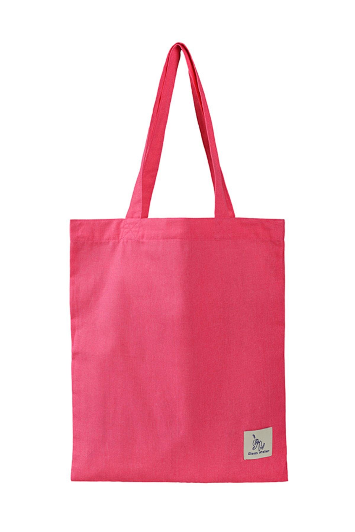 Gleam Atelier Medium Size Thin Cloth Bag 35 40 Cm Pink Trendyol