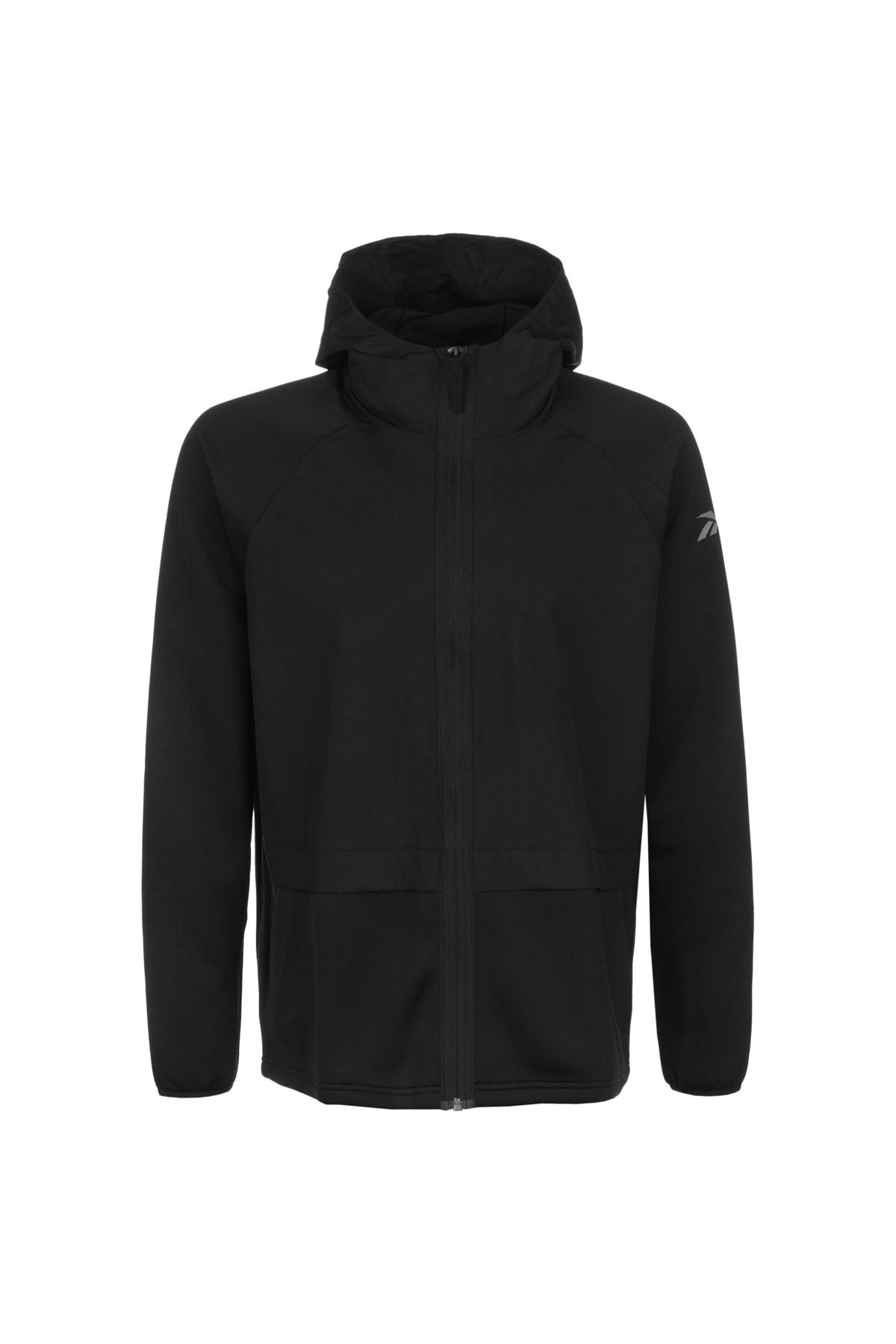Reebok black hot sale jacket