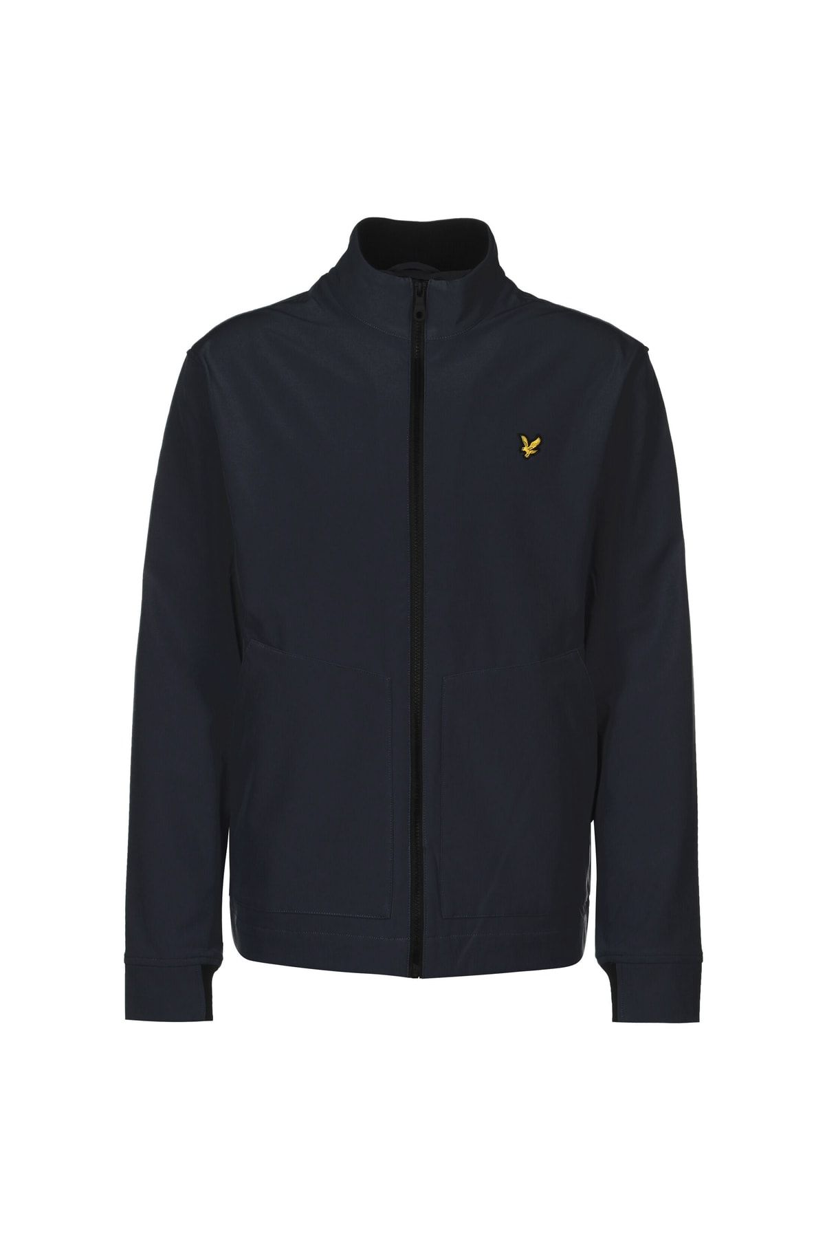Lyle and scott coat blue outlet