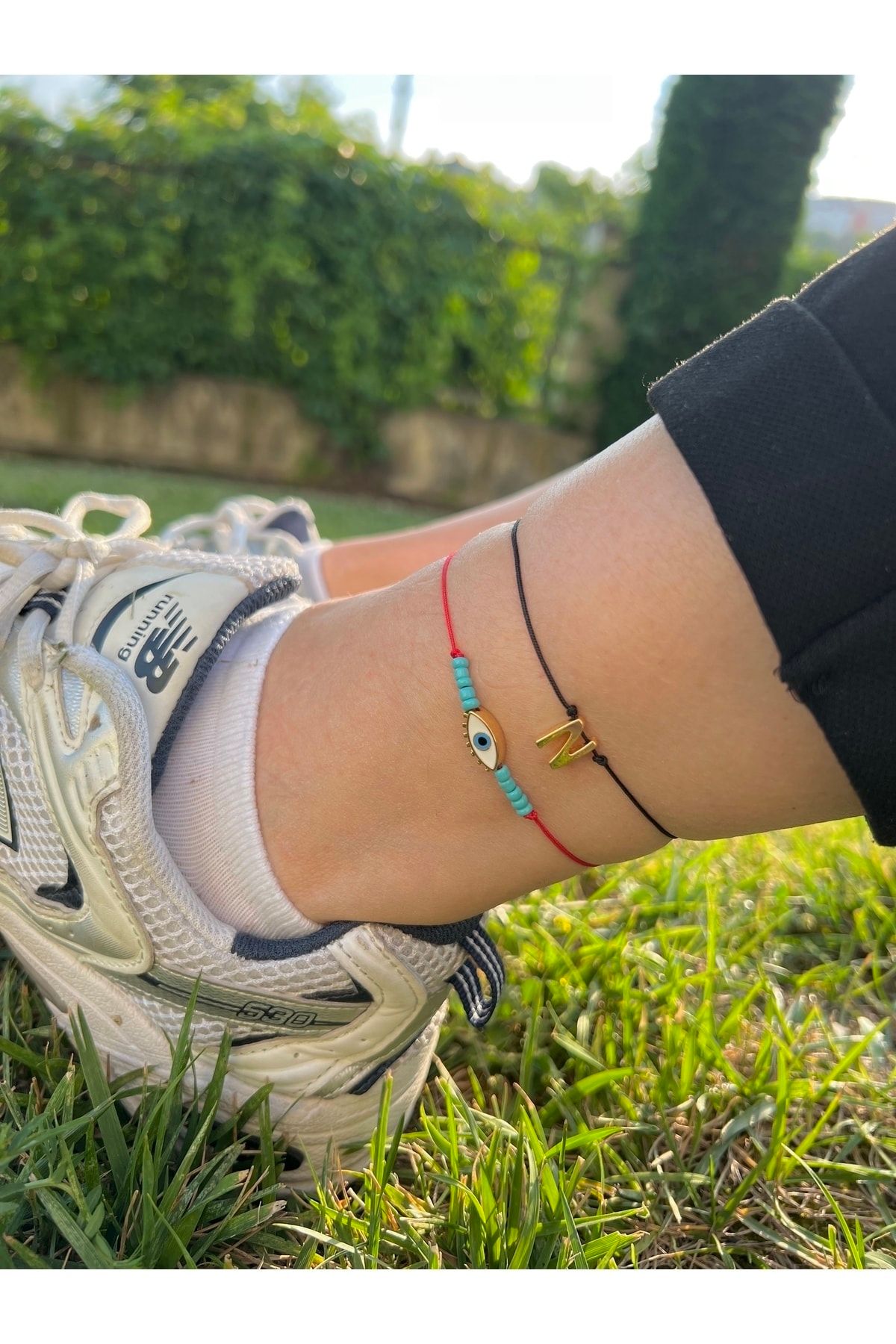 Letter online n anklet