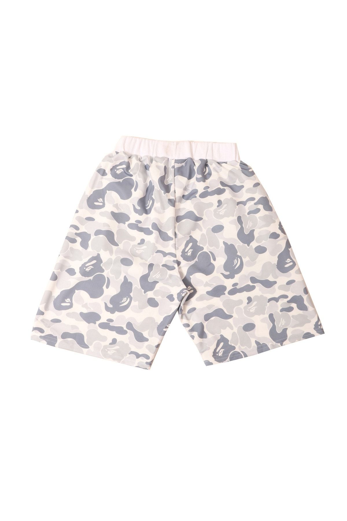 Grey and clearance camo bape shorts