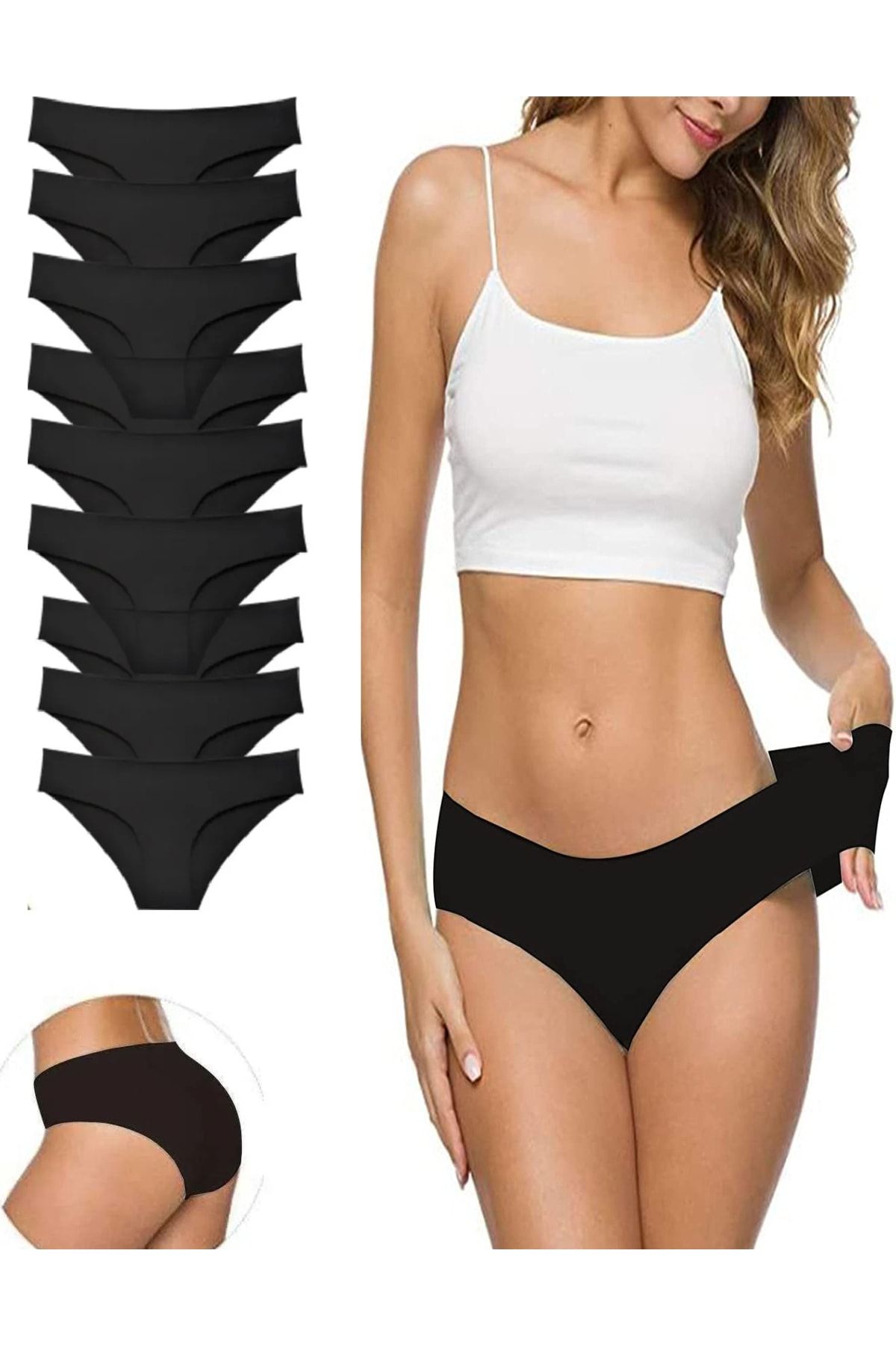 Seamless laser cut tummy control panties hotsell