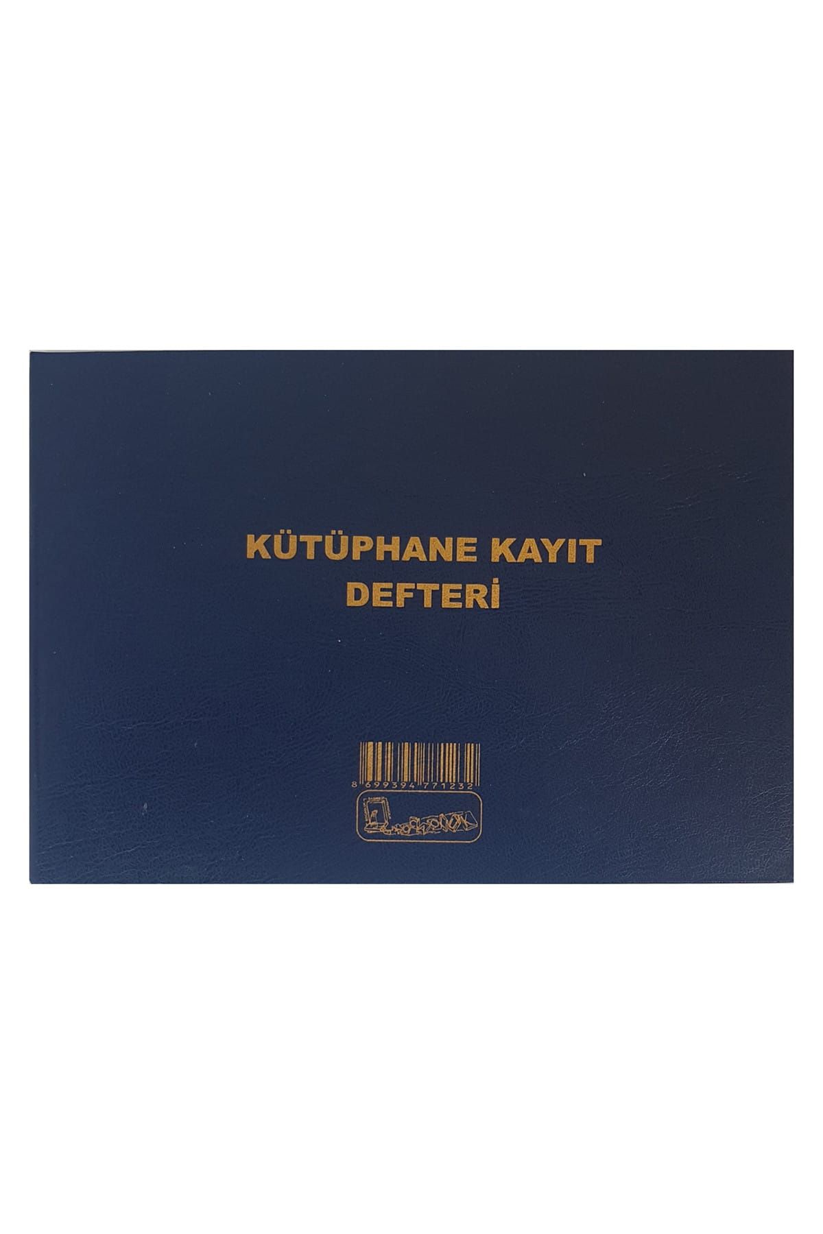 Kocaoluk Kütüphane Kayıt Defteri Cilt Kapak