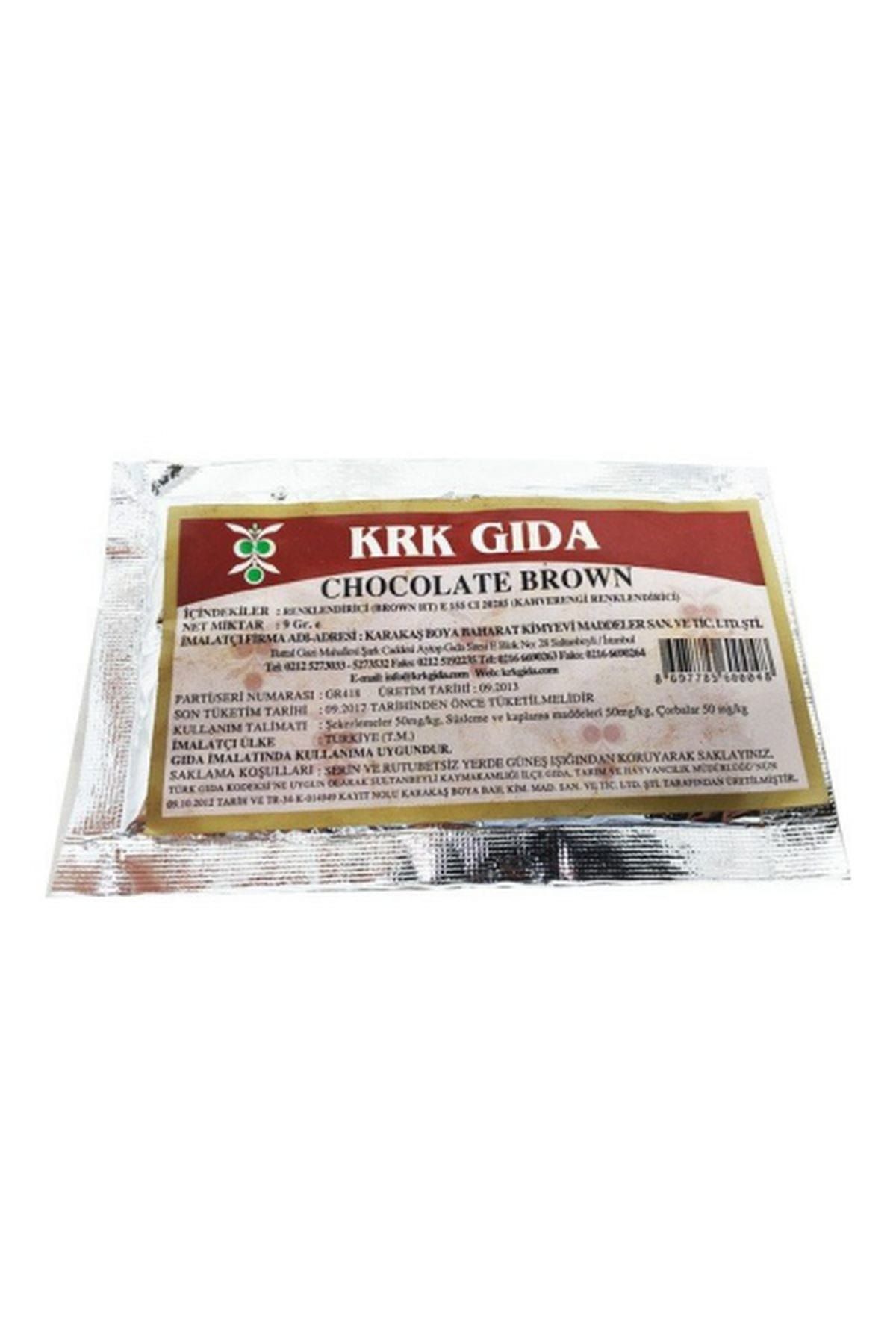 Krk Gıda Kahverengi Gıda Boyası