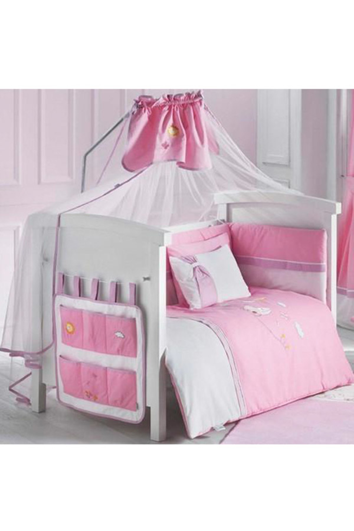Dinoboo Little Baby Pink Bebek Uyku Seti 60x120 IB16205