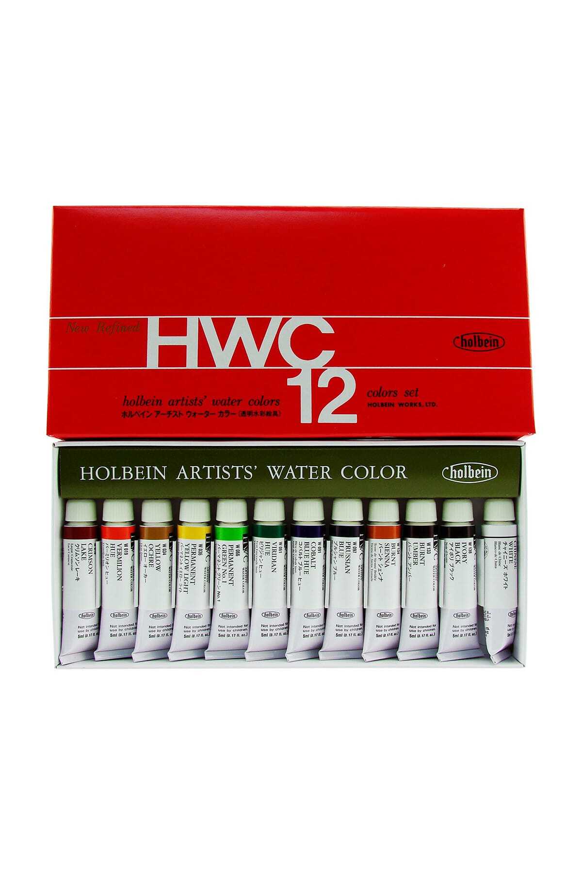 Eshel HWC Artist Sulu Boya Set 12 Renk x 5ml