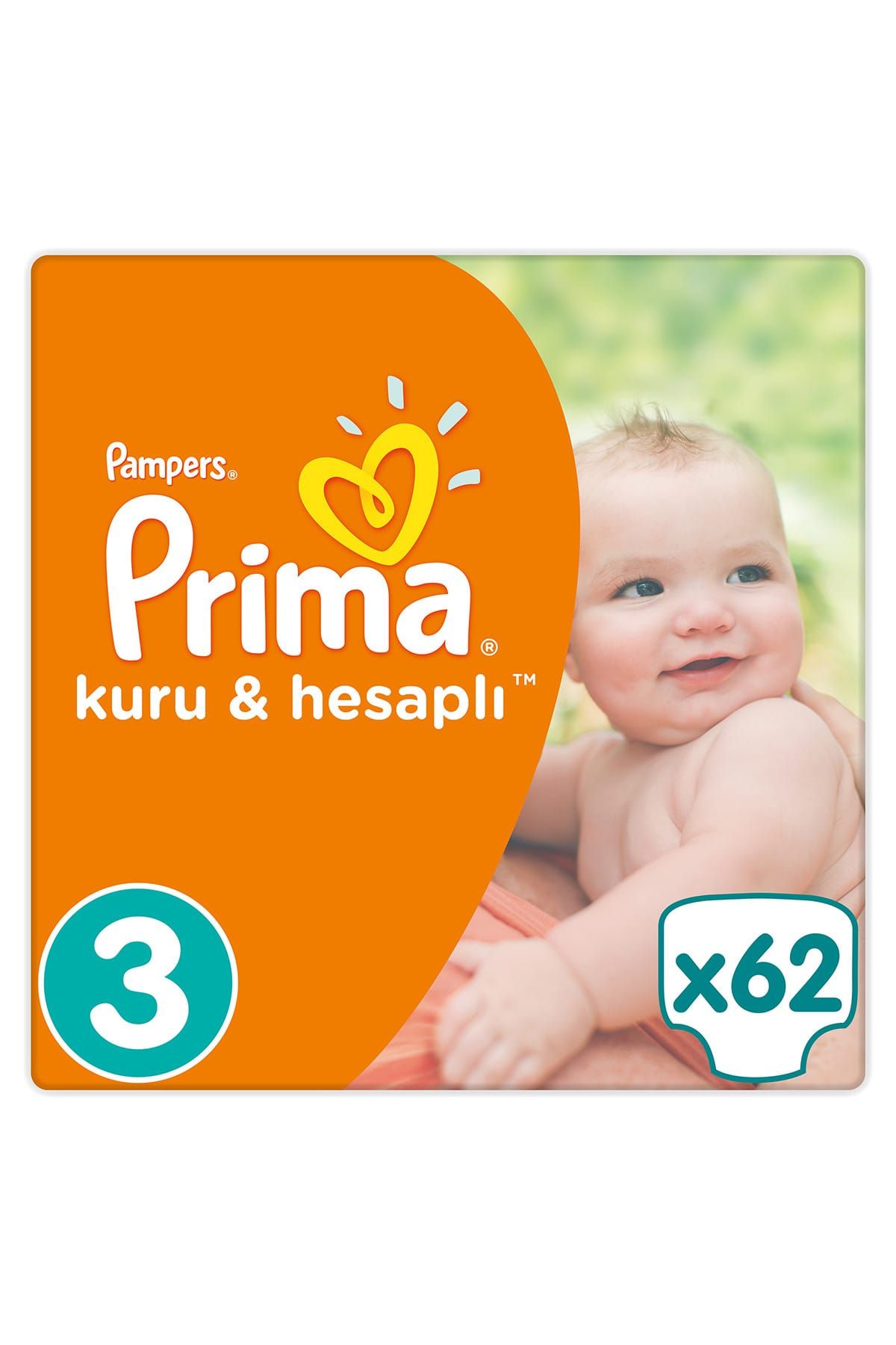 prima bebek bezi kuru ve hesapli 3 beden 62 adet midi mega paket fiyati yorumlari trendyol
