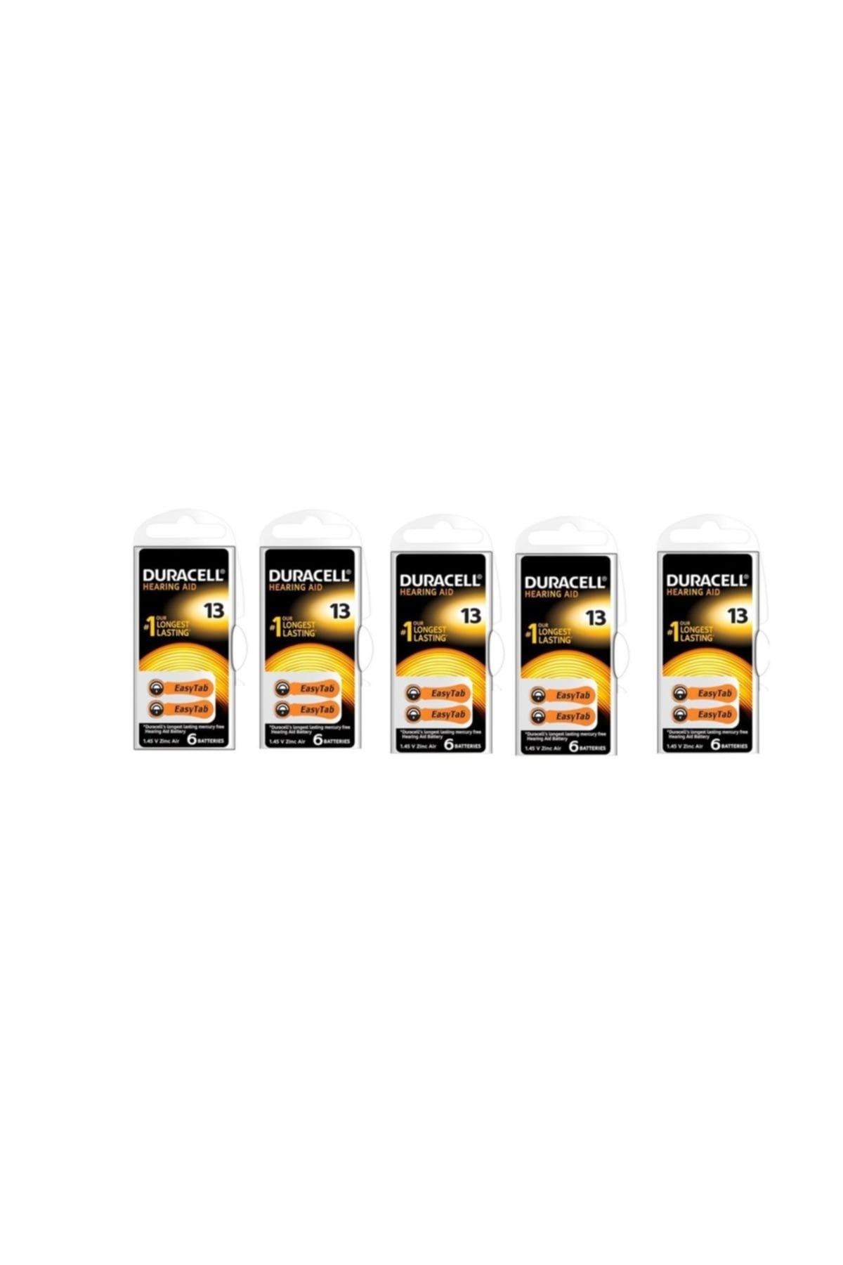 Duracell 13 Numara Kulaklık Pili 6Lı Paket (5 Paket)