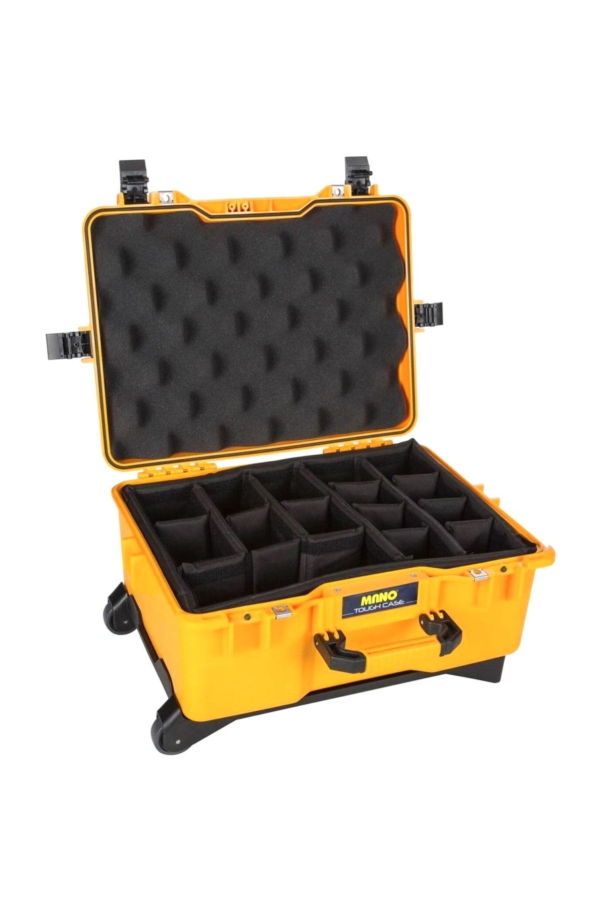 MANO Mtc 460P Sarı - Yumurta Sünger + Bez Bölmeli Tough Case Pro Takım Çantası