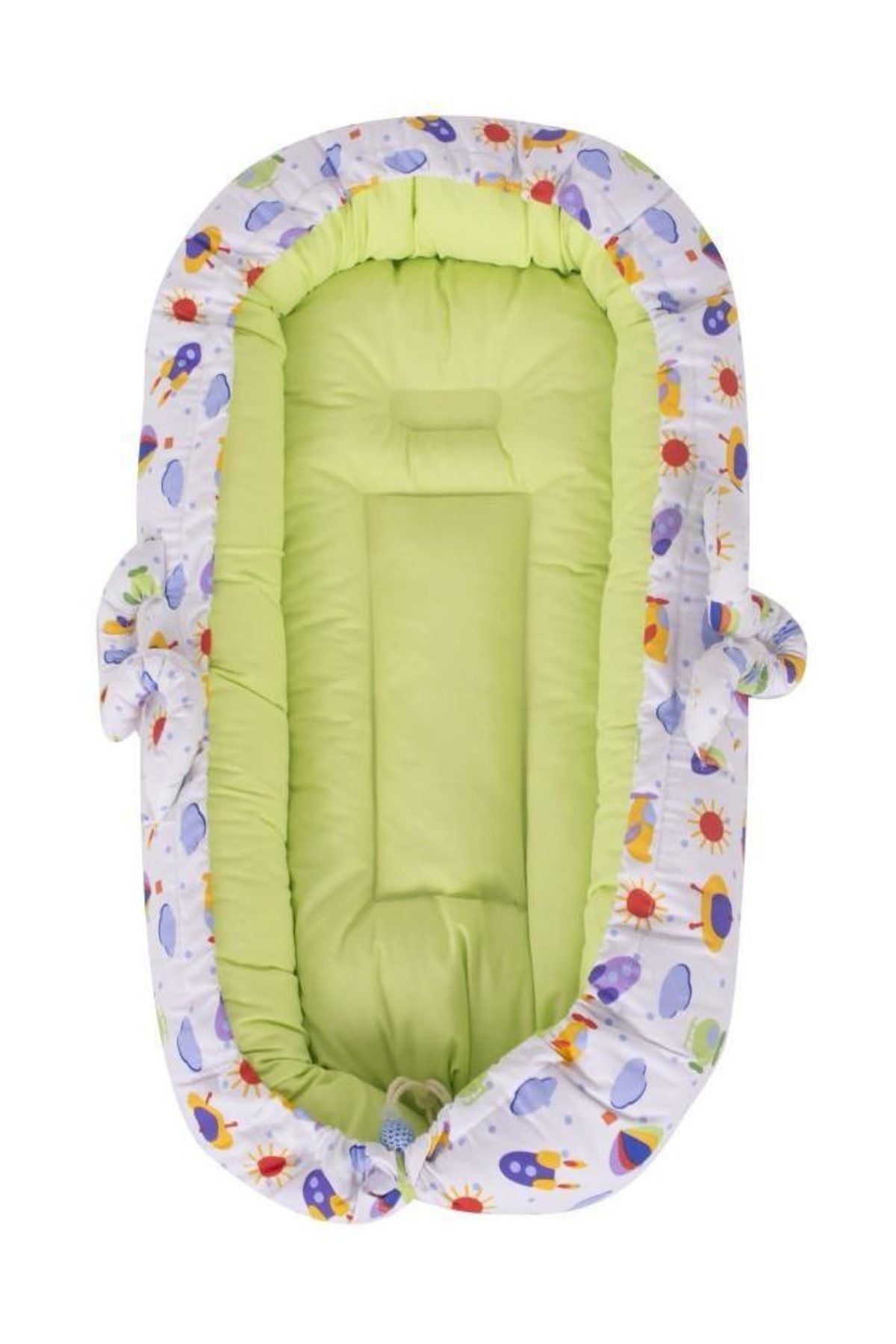 Sevi Bebe Anne Yanı Bebek Yatağı ART-274 Sarı
