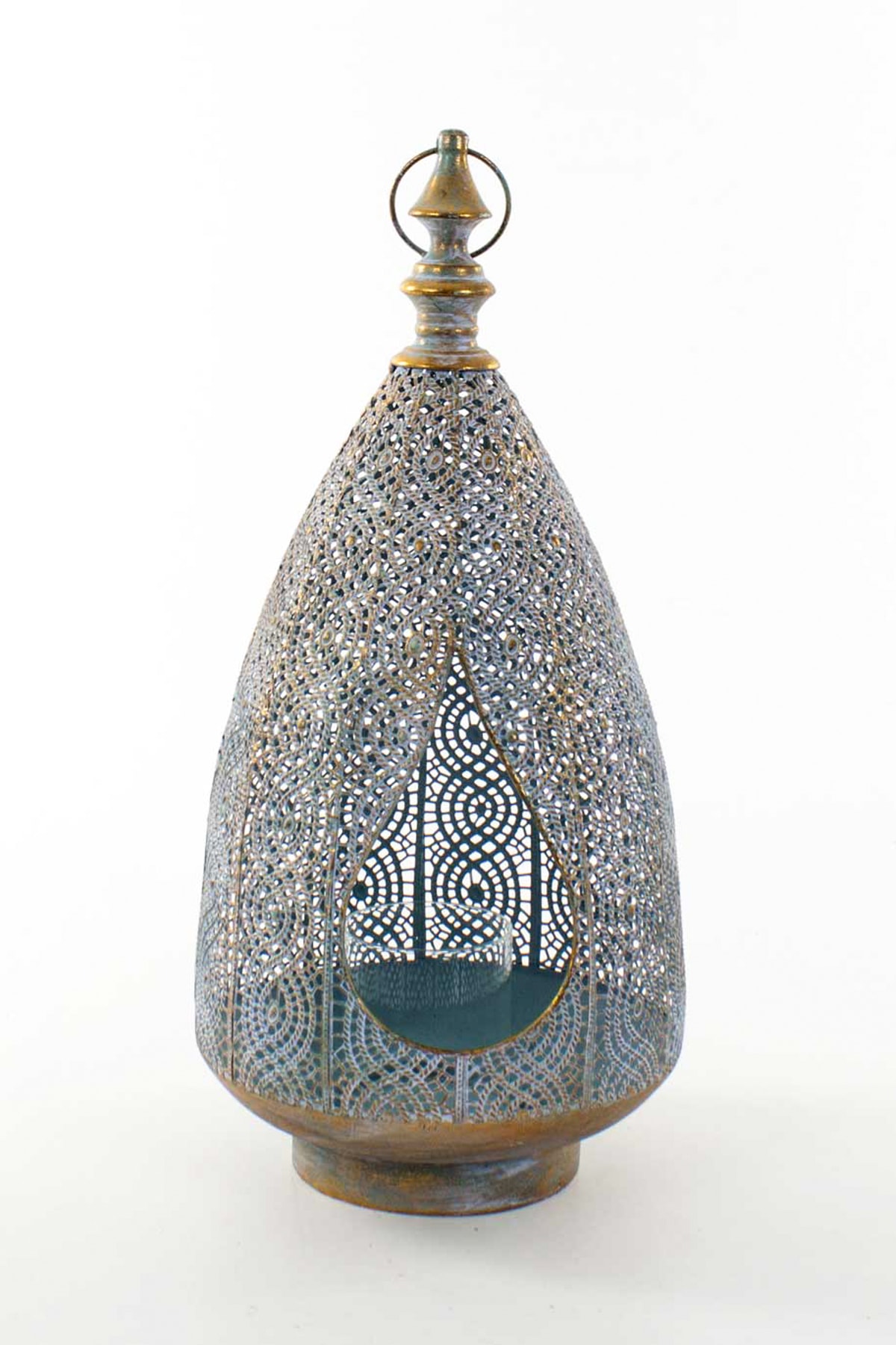 Euro Flora Mumluk Fener Metal 25,5x54 Cm