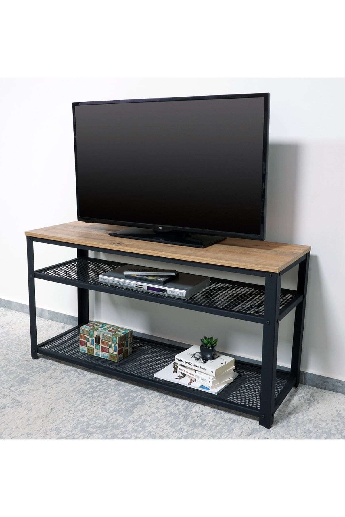 Yurudesign Regnum Metal Tv Ünitesi, Atlantik Çam RG49-A-04