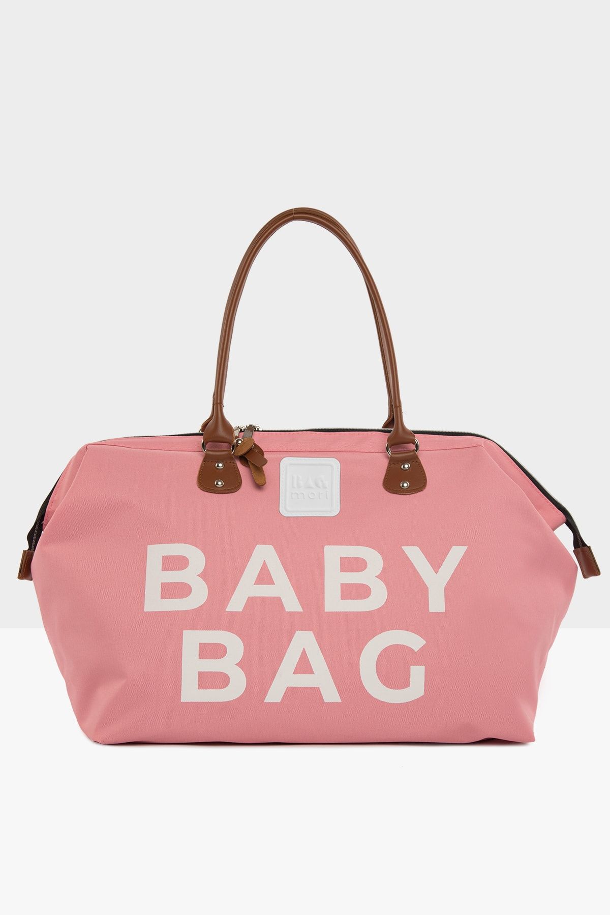 Bagmori Pembe Baby Bag Baskılı Bebek Bakım Çantası M000002169