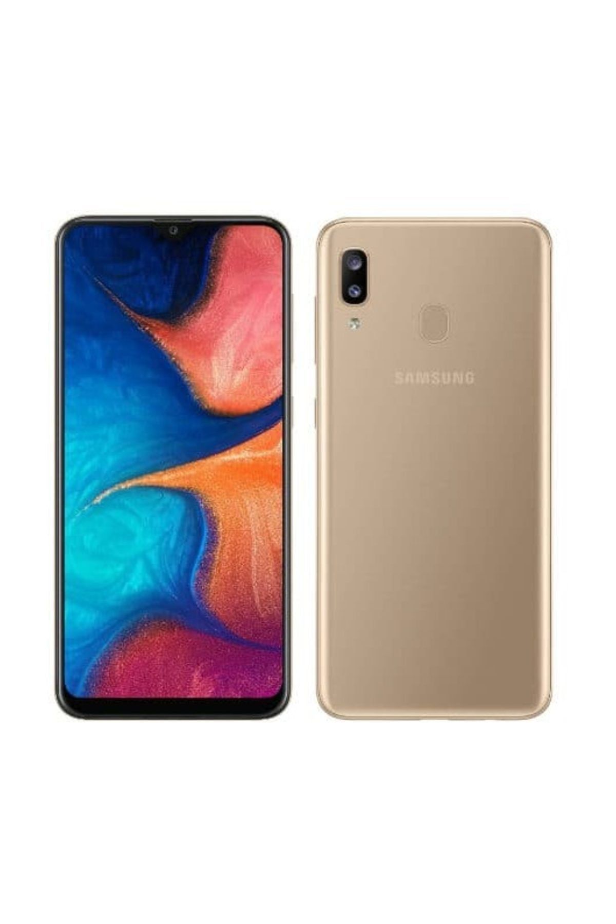 samsung galaxy a20 32 gb gold cep telefonu ithalatci garantili fiyati yorumlari trendyol