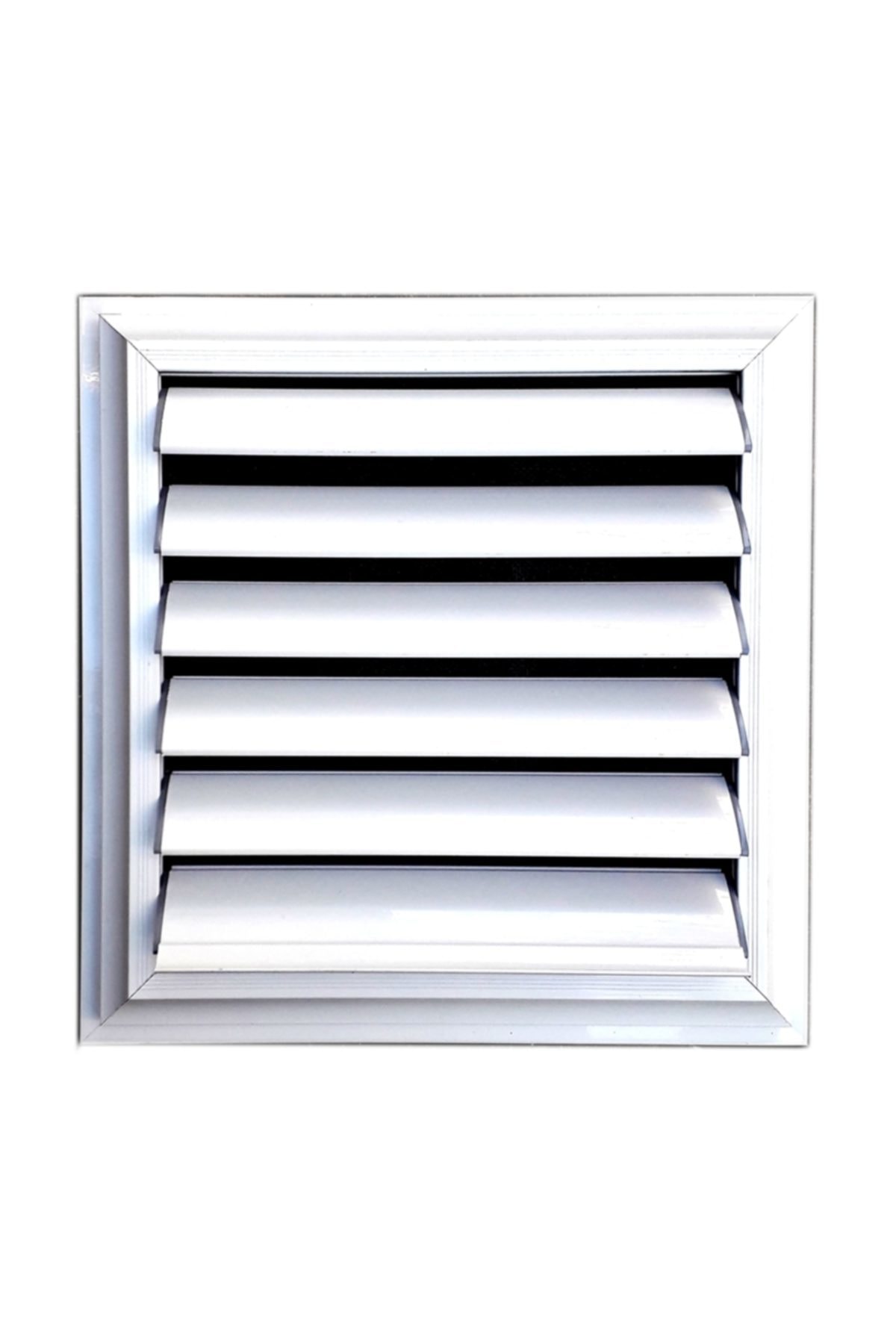Temmenfez 45*50  cm Alüminyum Beyaz Menfez, Panjur - Yüzeysel Yapıştırma