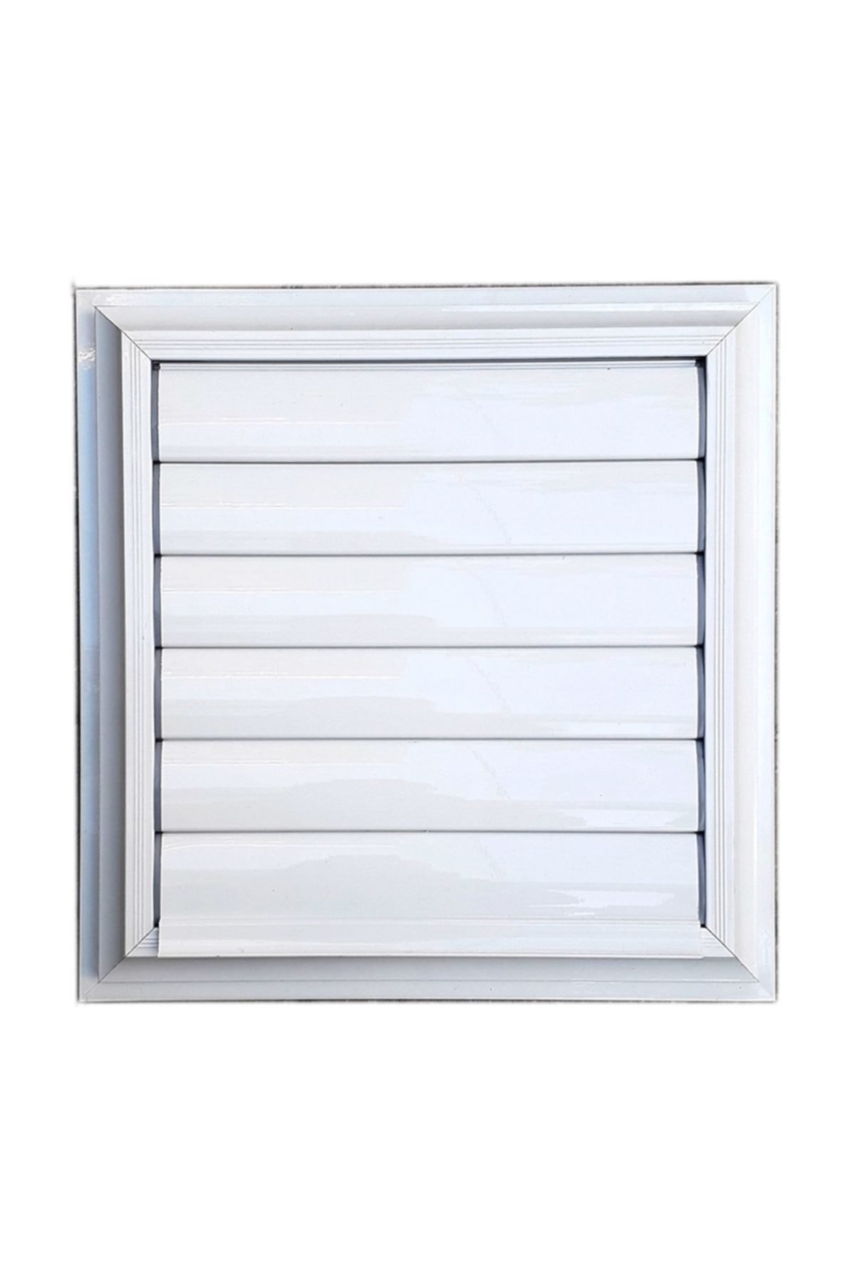 Temmenfez 45*58  Alüminyum Beyaz Menfez, Panjur - Yüzeysel Yapıştırma