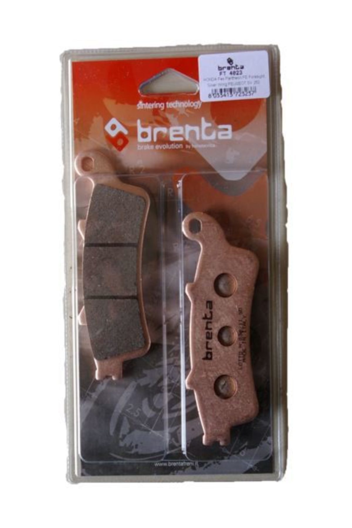 Brenta Honda Sılver Wıng Fjs 600 Disk  Sinter Metal Fren Ön Balata (2001-0)