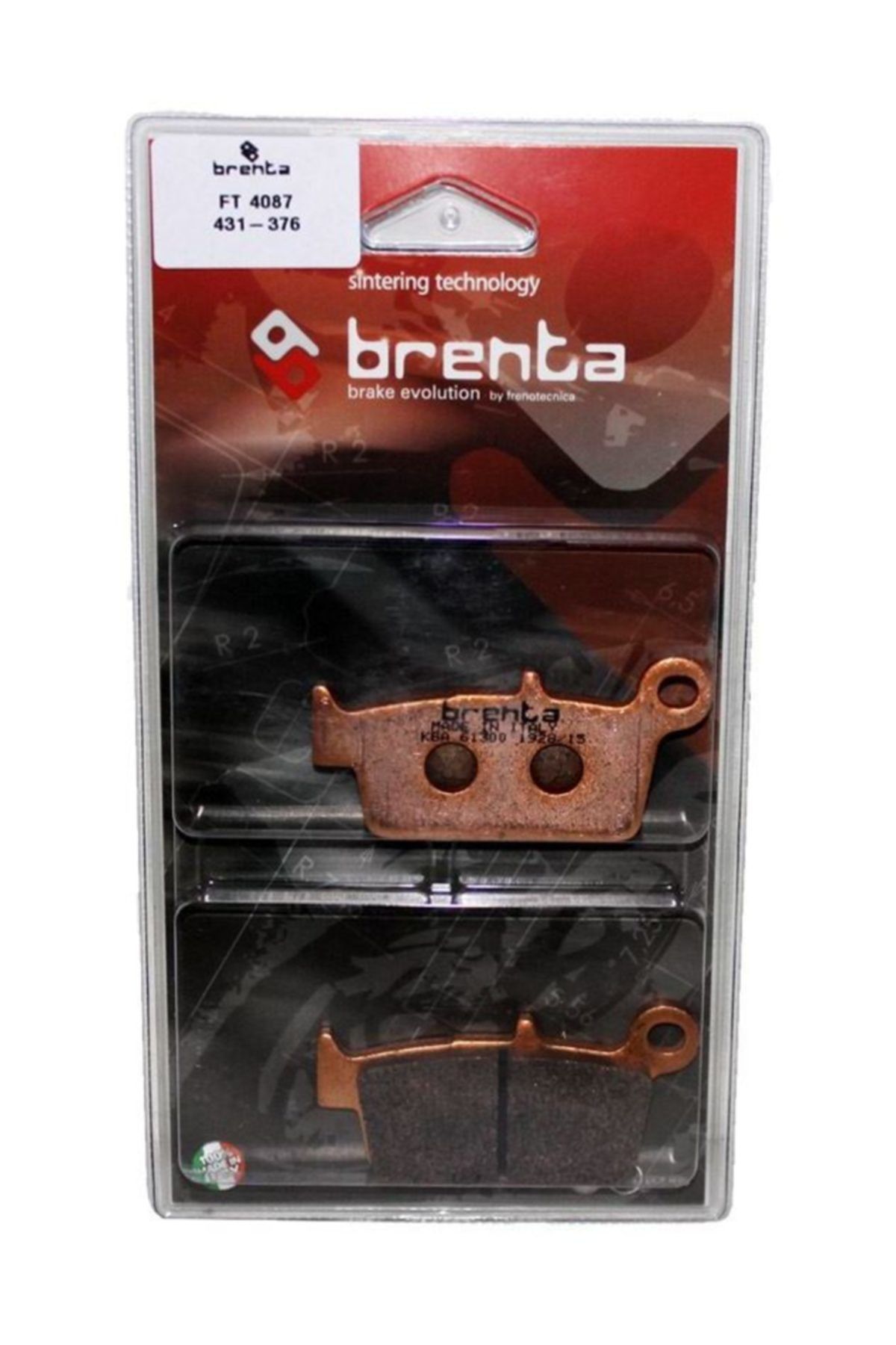 Brenta Mondial 125zn Disk  Sinter Metal Fren Ön Balata