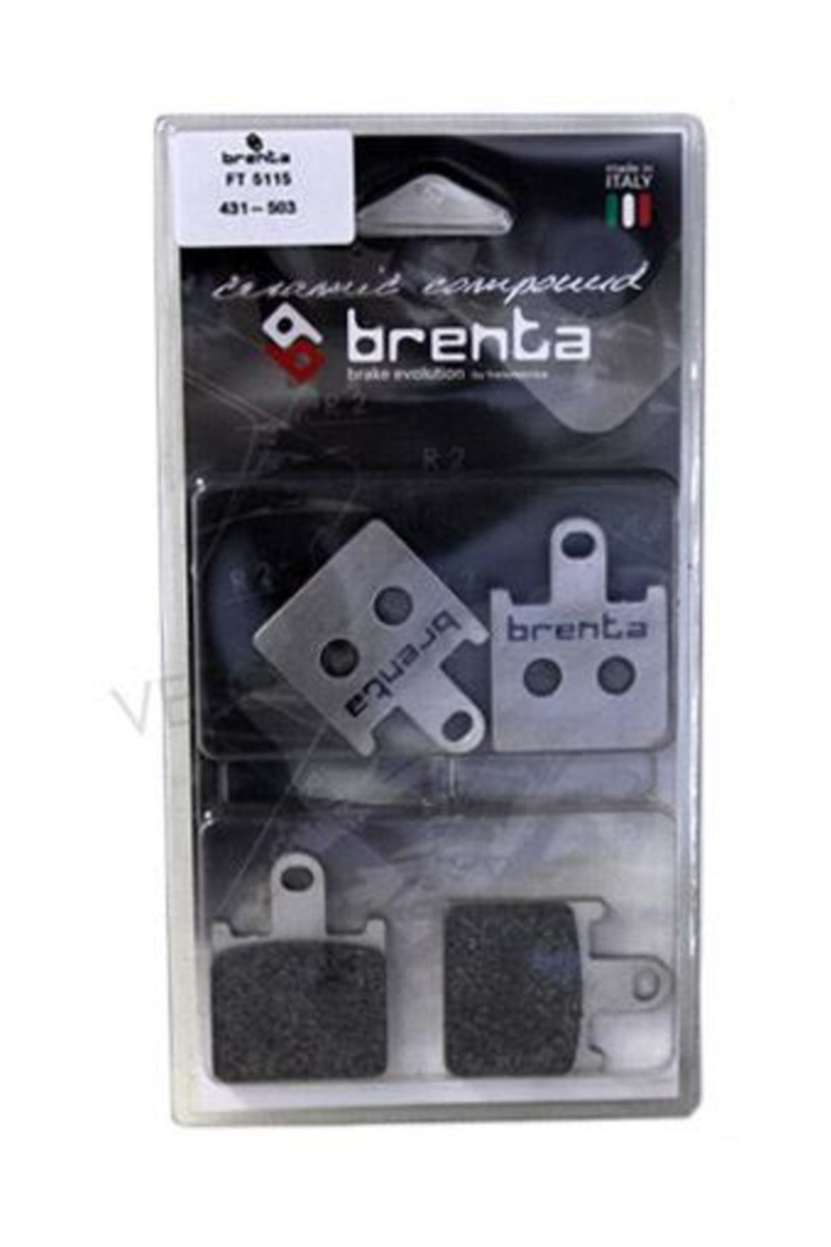 Brenta Kawasaki Z 750 R Abs Disk  Seramik Fren Ön Balata (2011-2012)