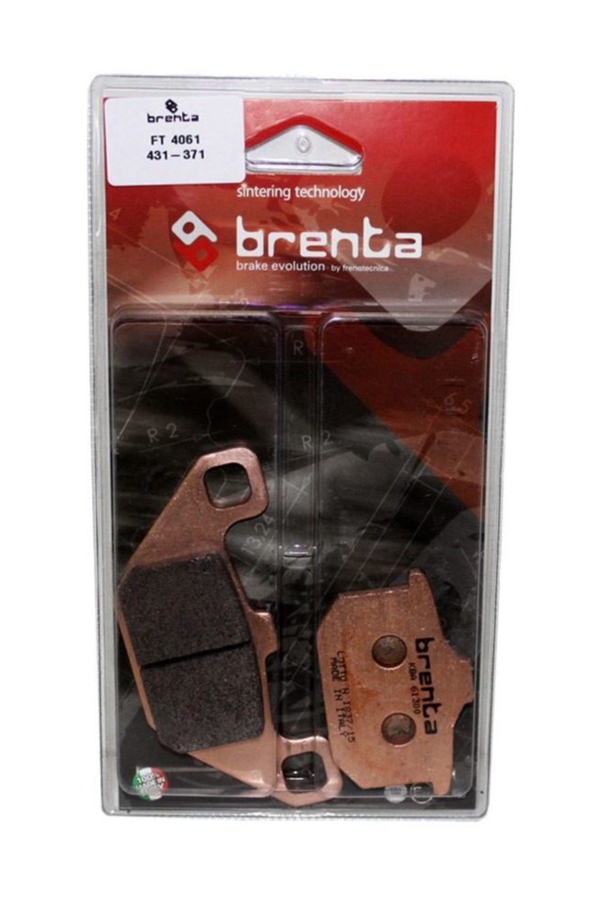 Brenta Kawasaki Vn 1500 Disk  Sinter Metal Fren Ön Balata  / Arka (1988-1994)