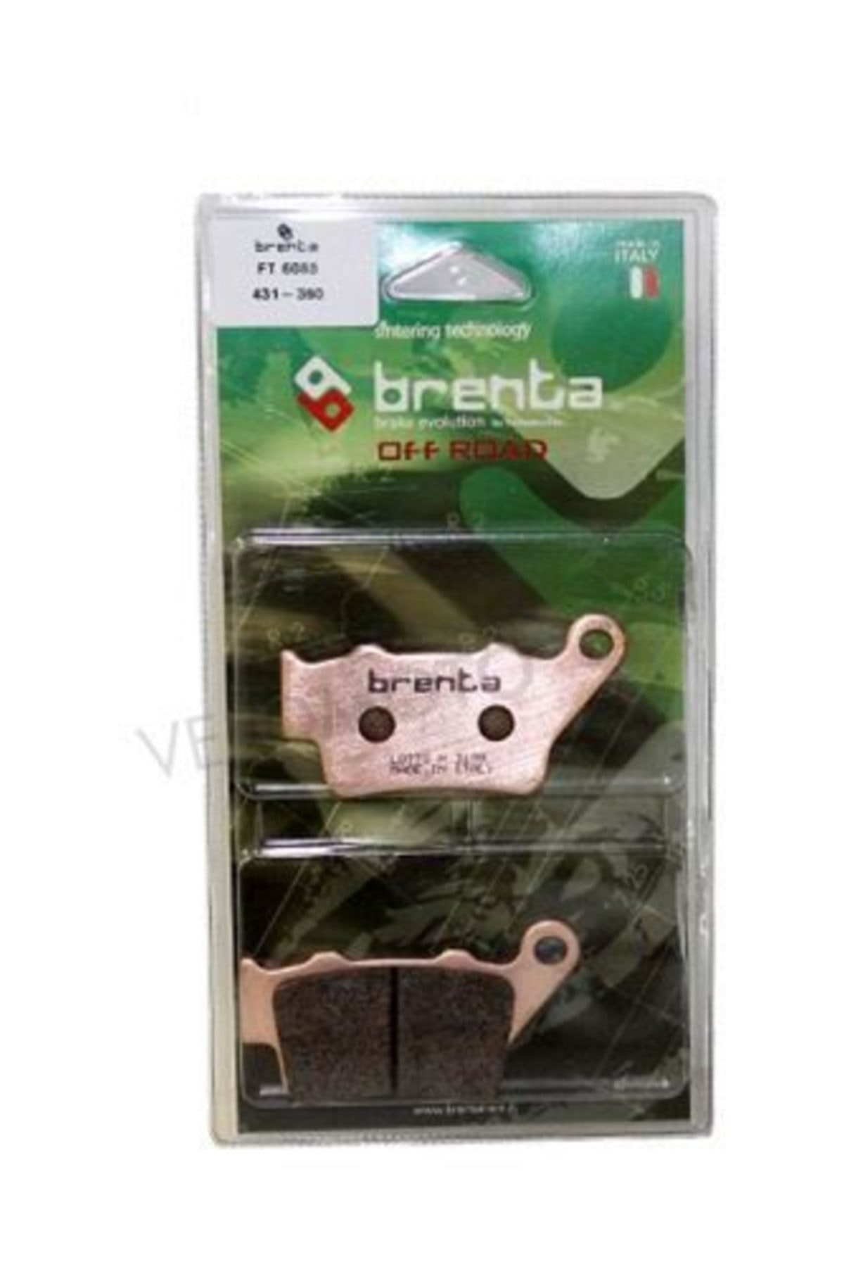 Brenta Triumph 675 Daytona R Disk  Sinter Metal Off-road Fren Arka Balata  (2013-2017)