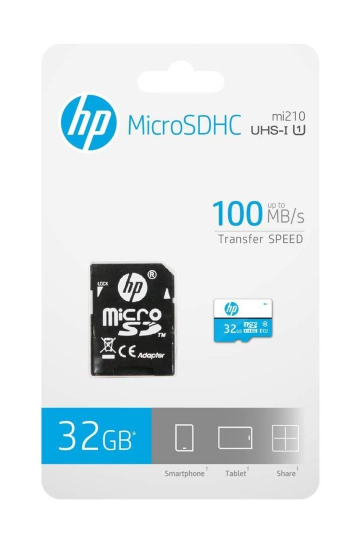 HP C Class 10 100mb/s Microsd Memory Card