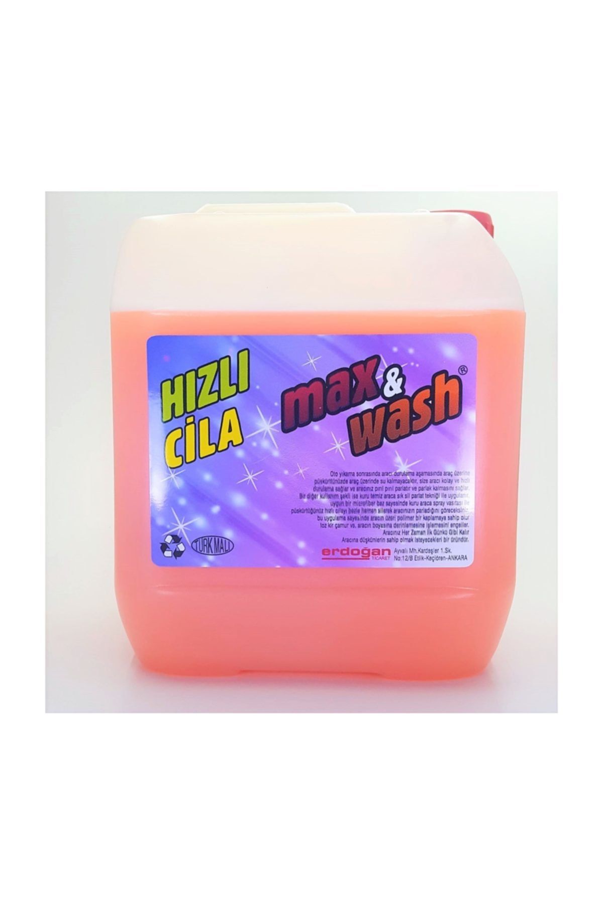 Max&Wash Hızlı Cila 5 kg