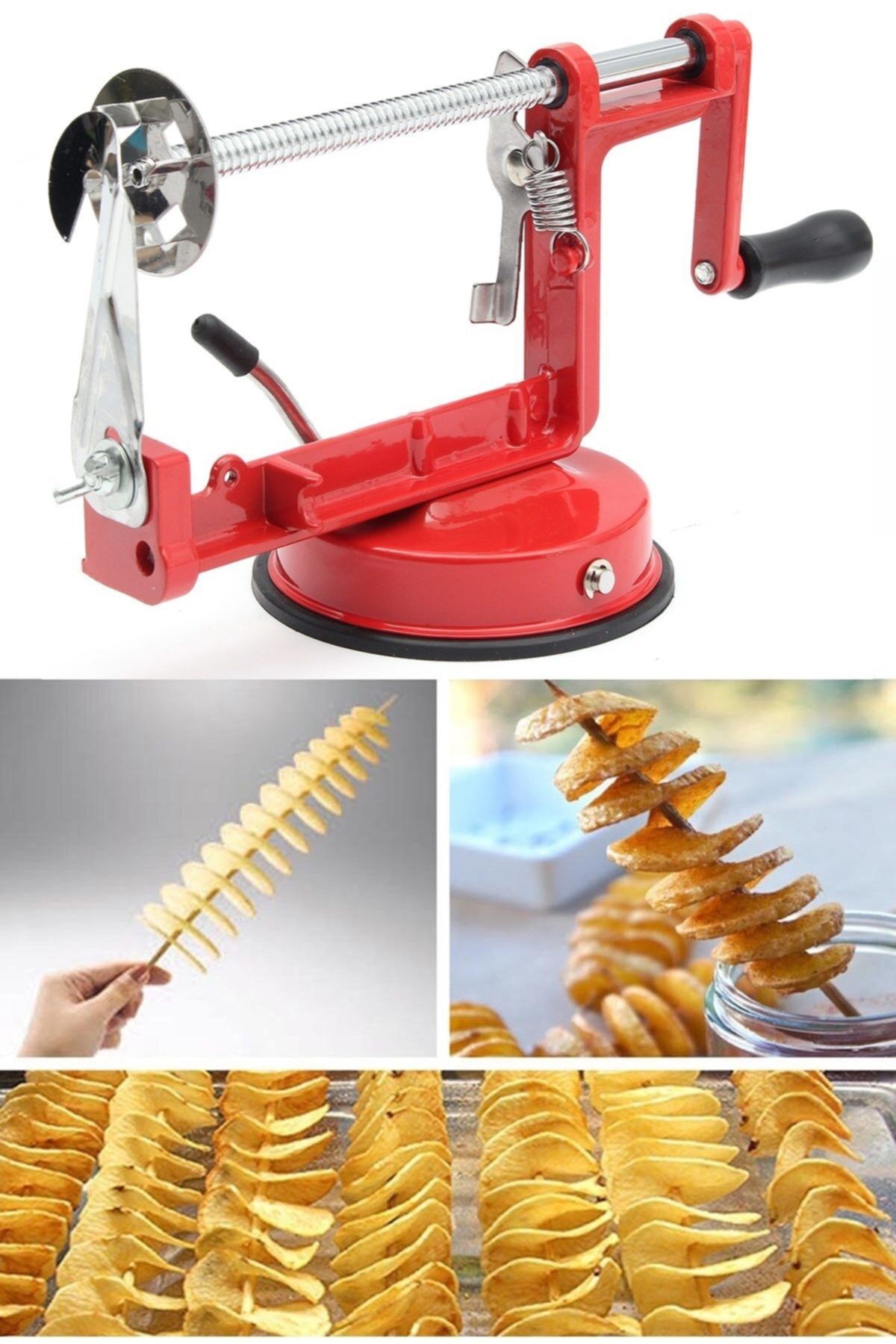morponi Spiral Patates Dilimleyici