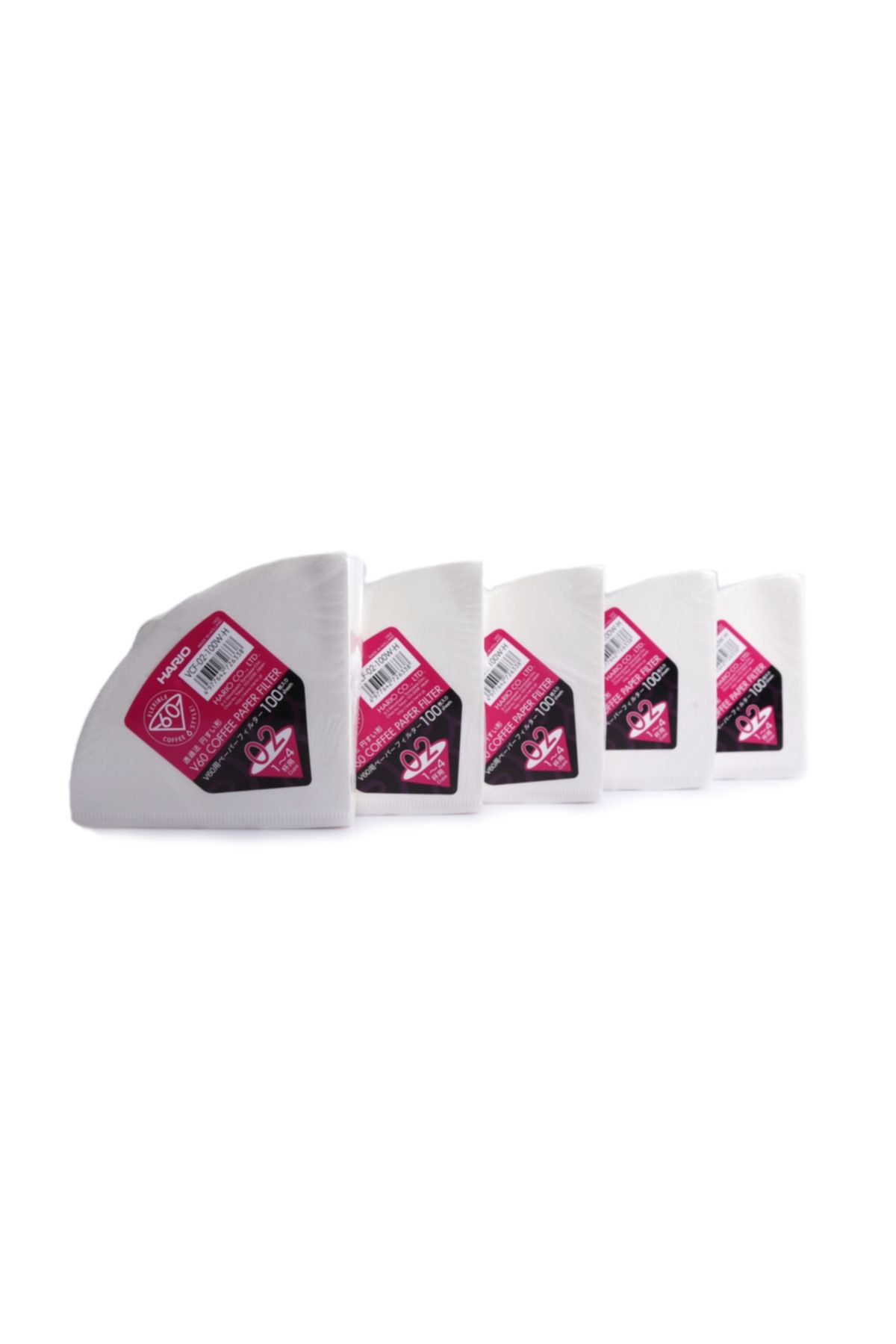 Hario V60 02 Filtre Kahve Demleme Kağıdı 5 Paket 5 x 100made In Holland