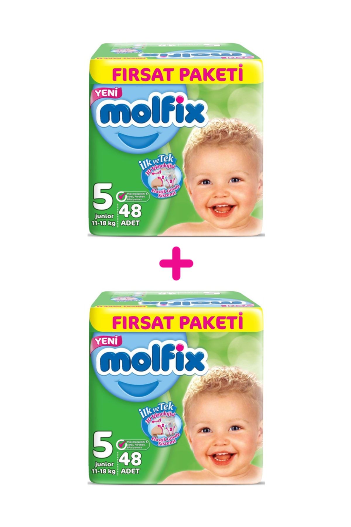 molfix bebek bezi 5 numara 2 li set junior 96 adet 11 18 kg fiyati yorumlari trendyol
