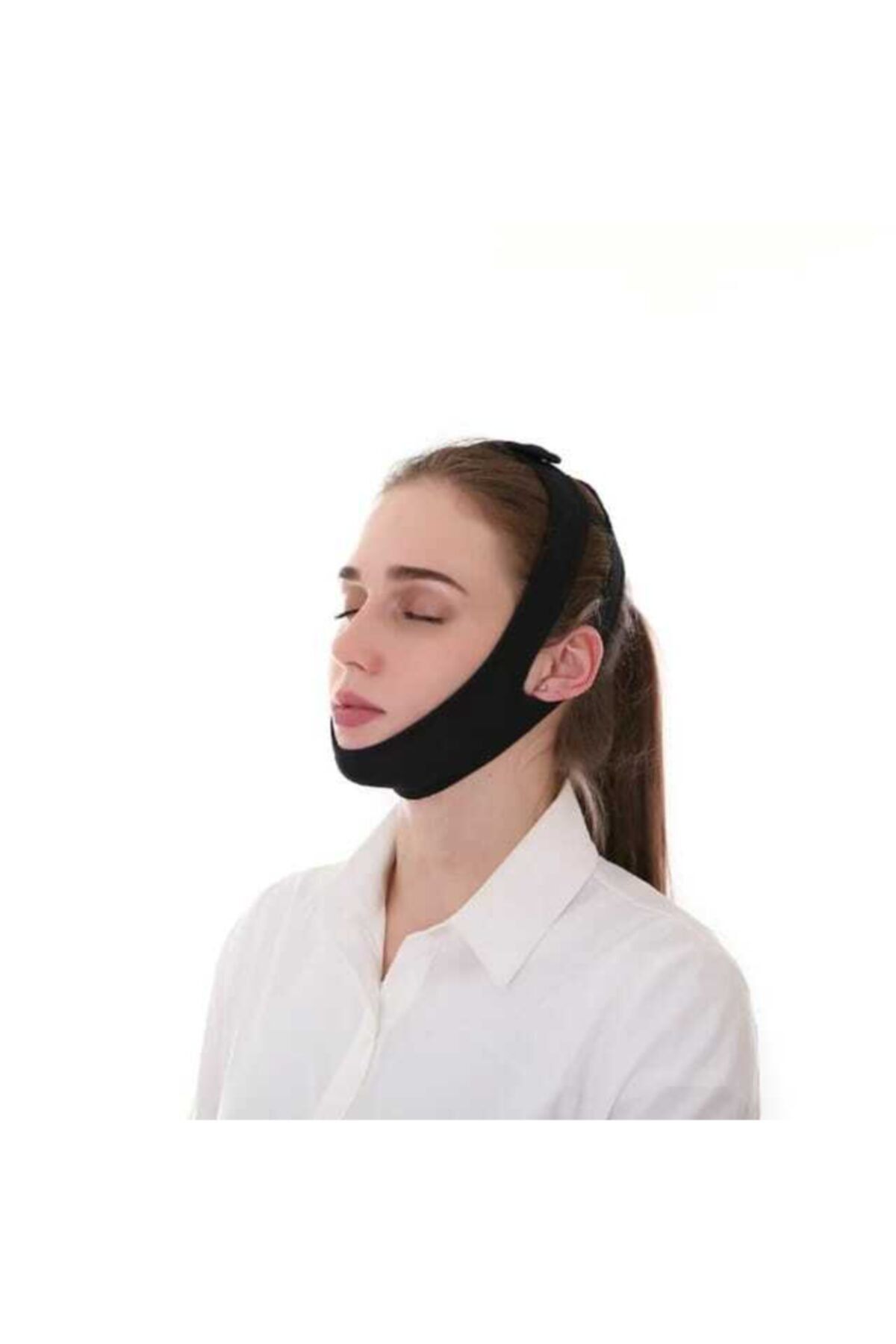 Ankaflex Horlama Önleyici Uyku Bandı Çene Kemeri Çene Kapatma Bant kemer