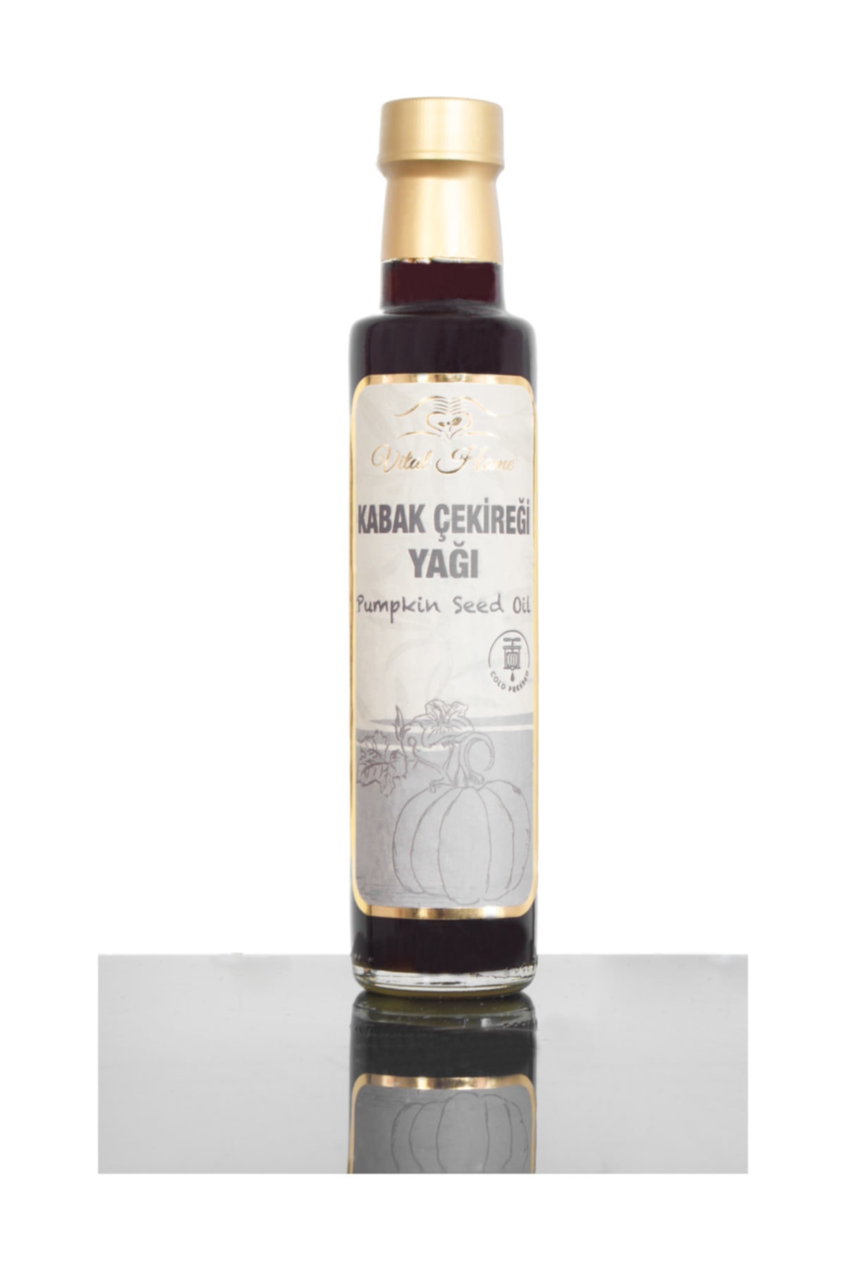 VİTAL HOME Kabak Çekirdeği Yağı 250ml.Soğuk Sıkım T.e.t.t 6/6/2022